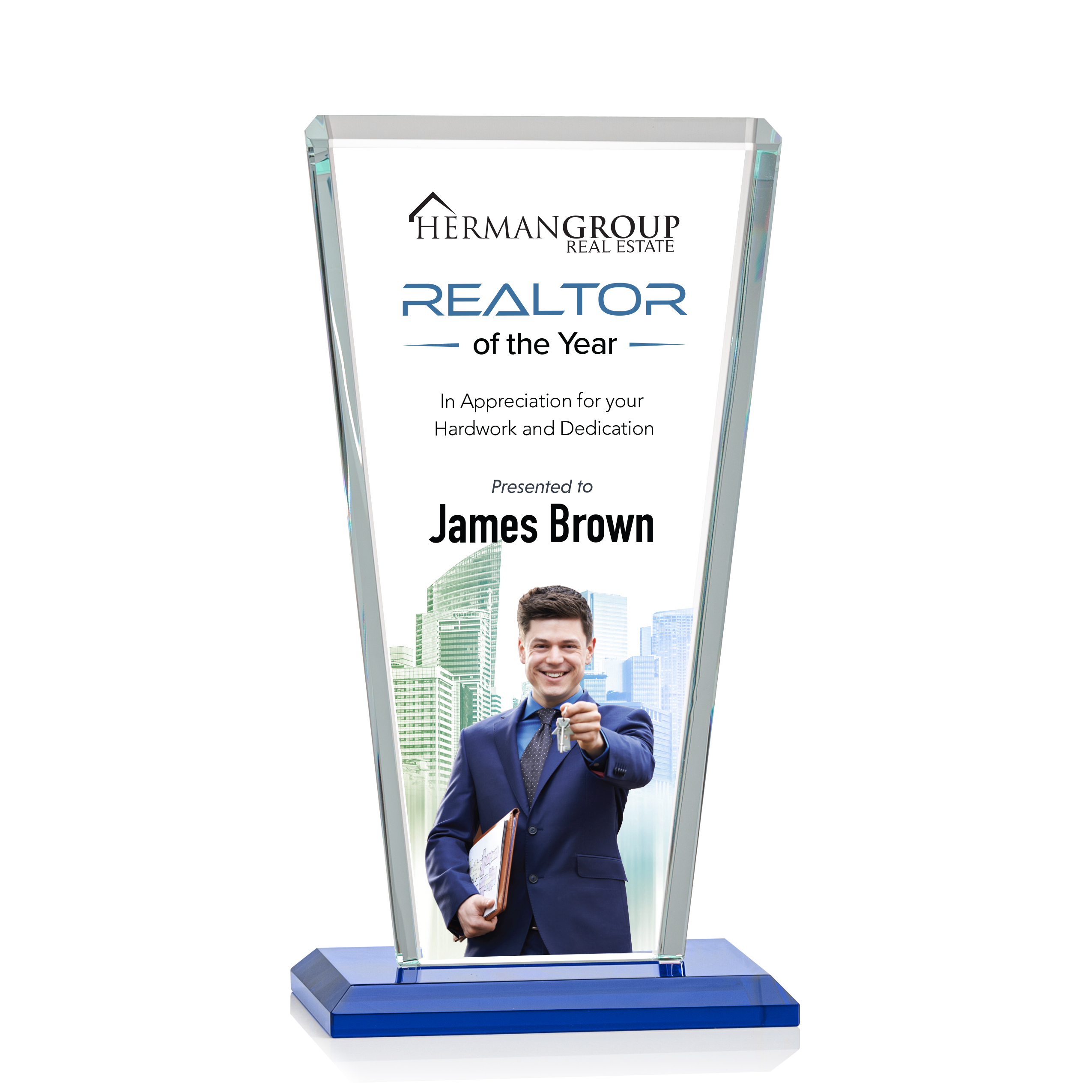 Chatham VividPrint™ Award - Blue
