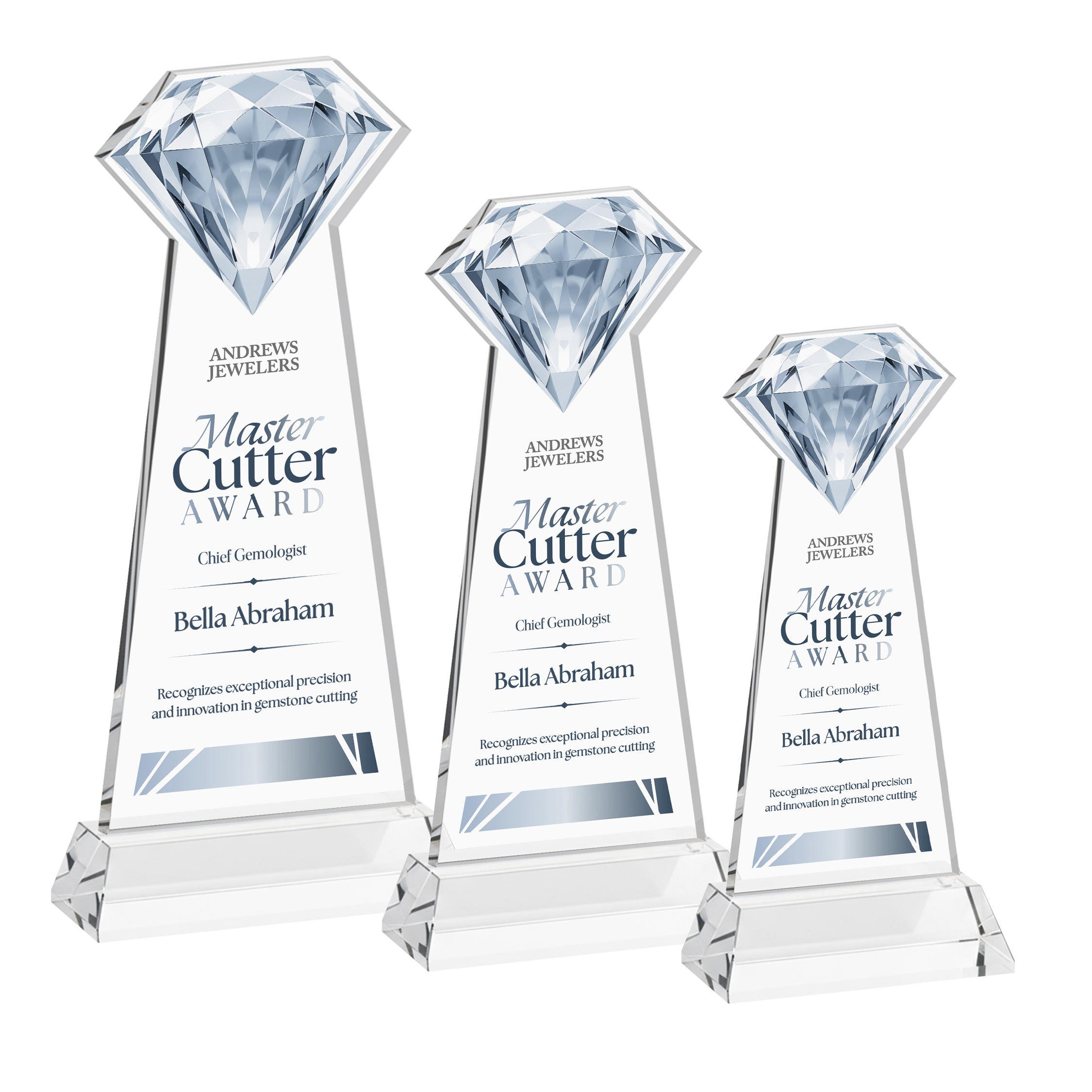 Gemstone VividPrint™ Award on Hartford Base - Clear