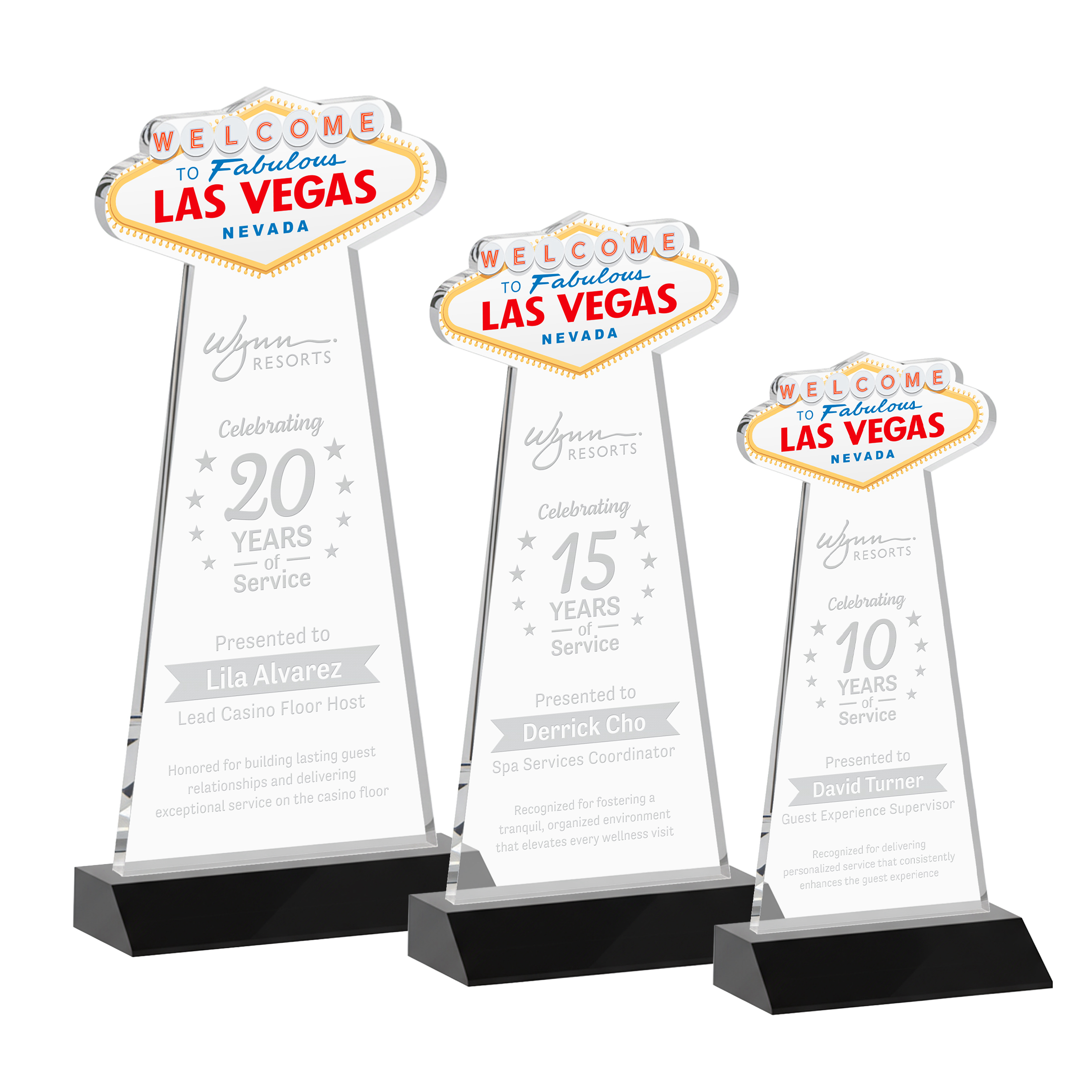 Las Vegas Award - Black