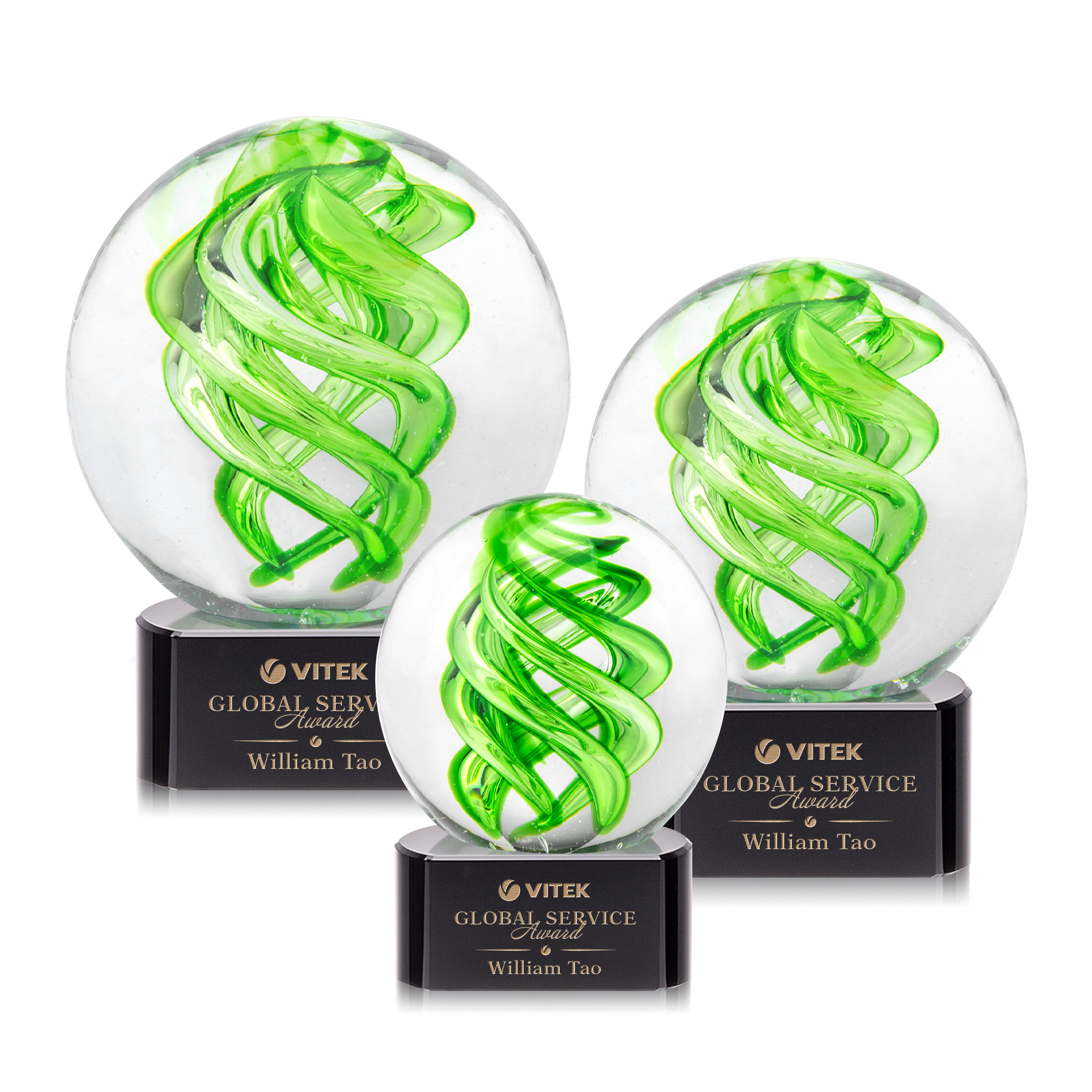 Vortex Award on Paragon Base - Black
