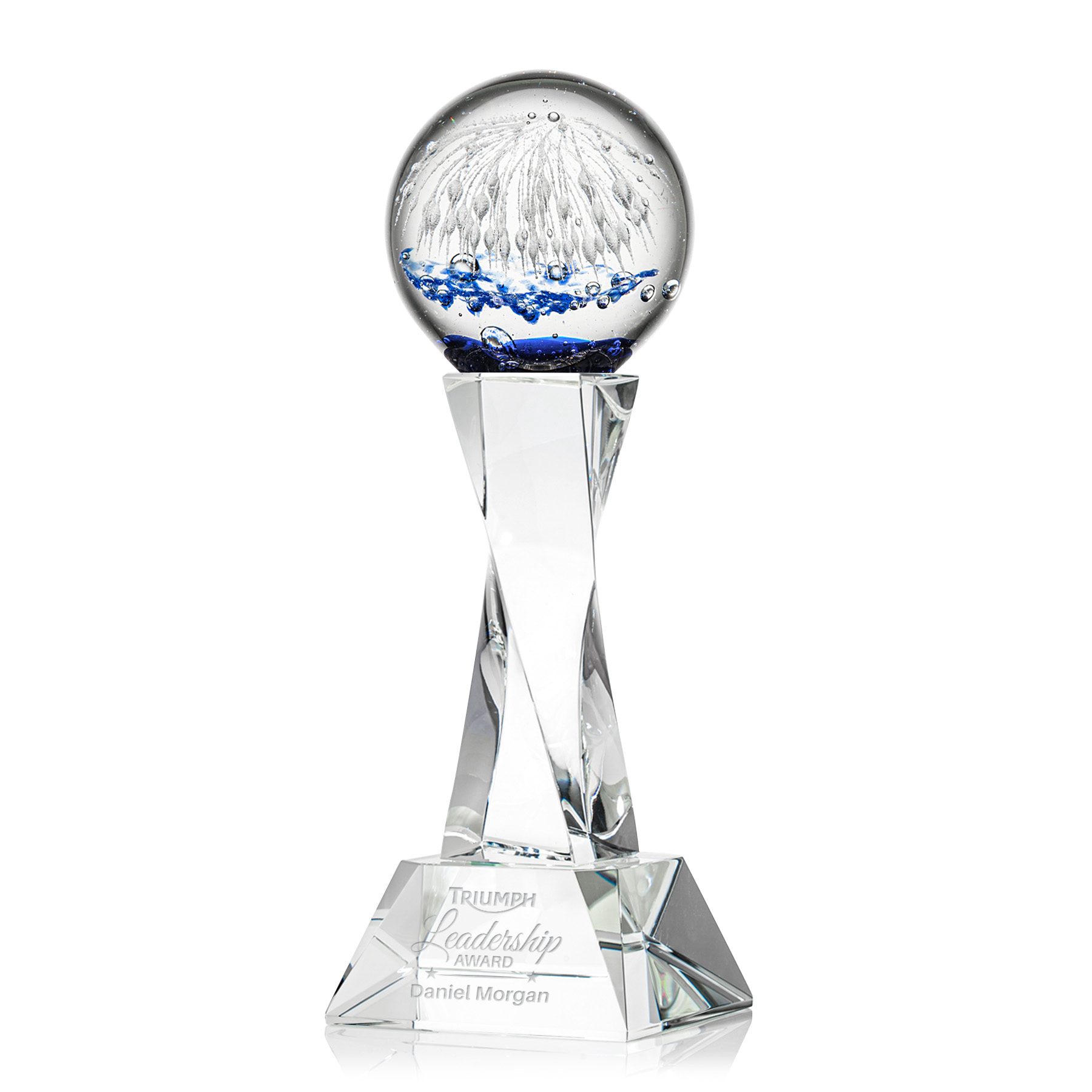 Starburst Award on Langport Base - Clear