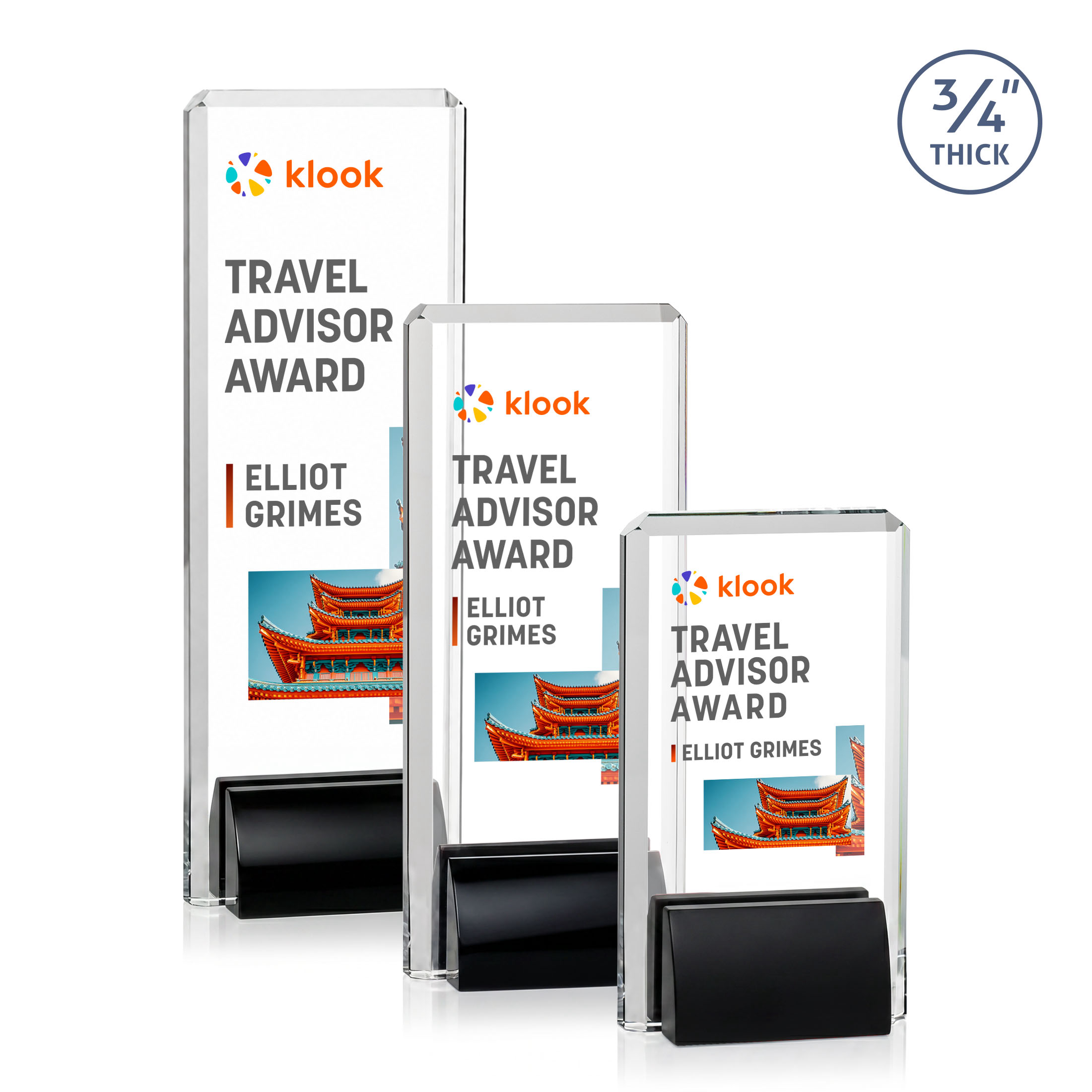 Annapolis VividPrint™ Award - Black