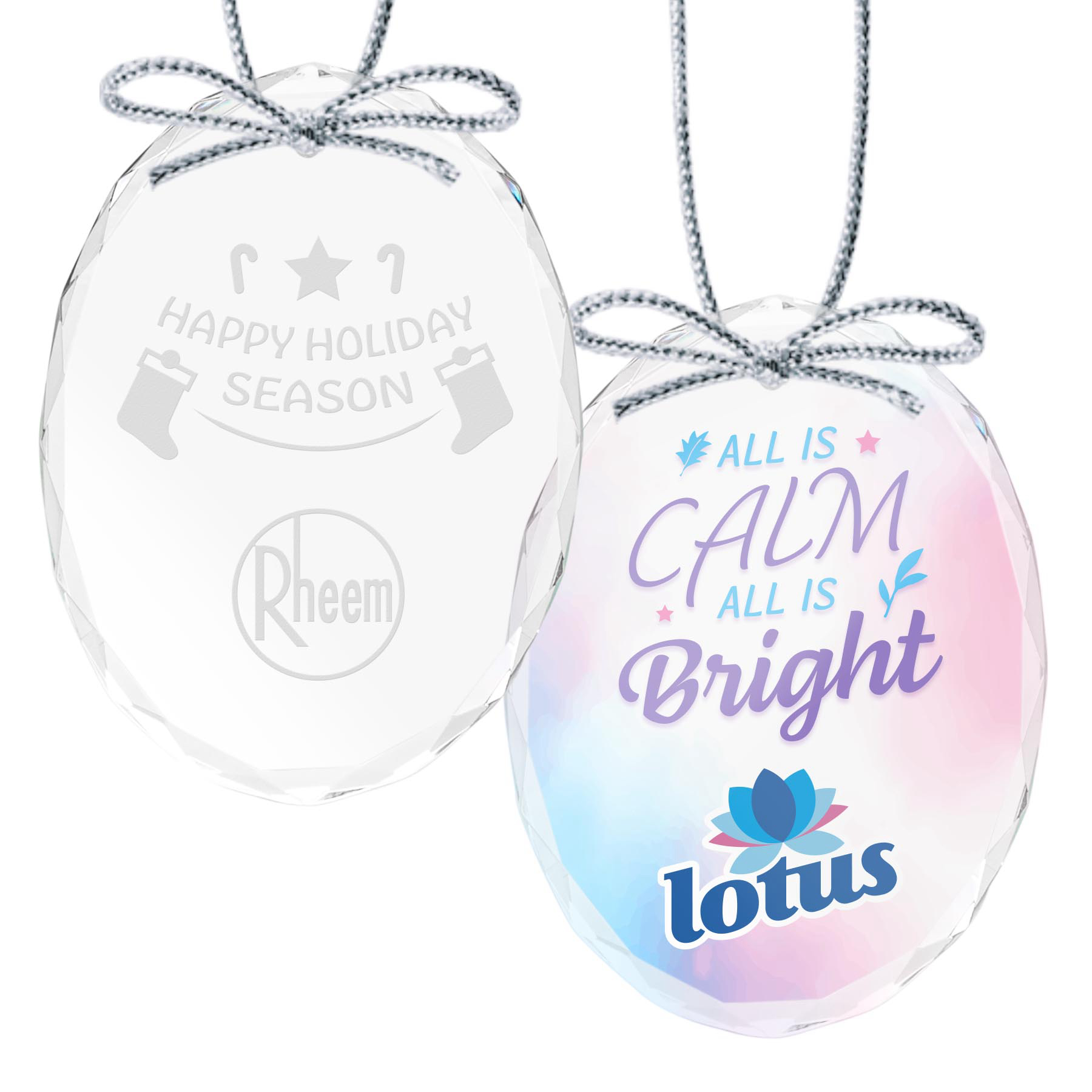 Optical Ornament - Oval