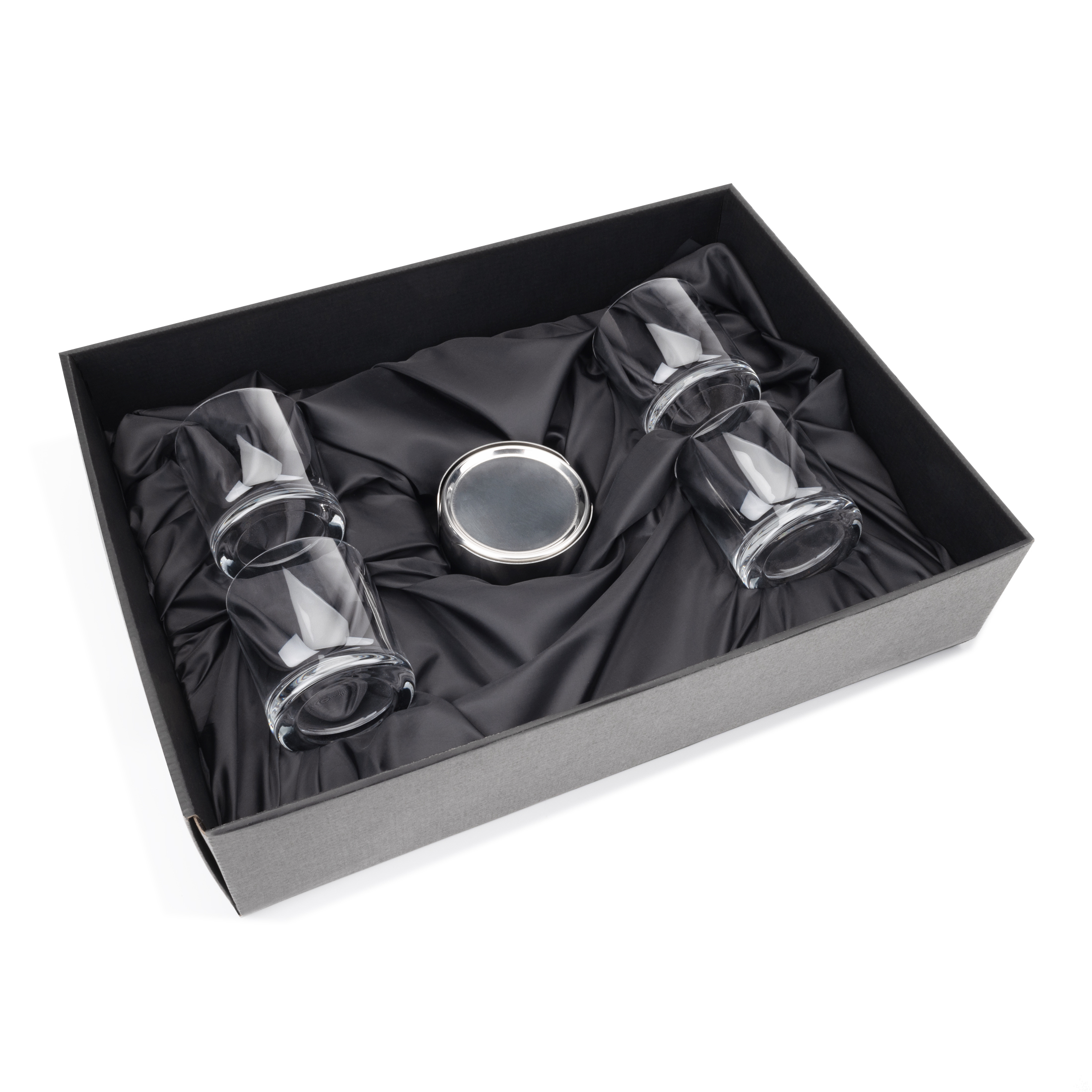 Baldoni Coasters & Baldwin On-the-Rocks Set