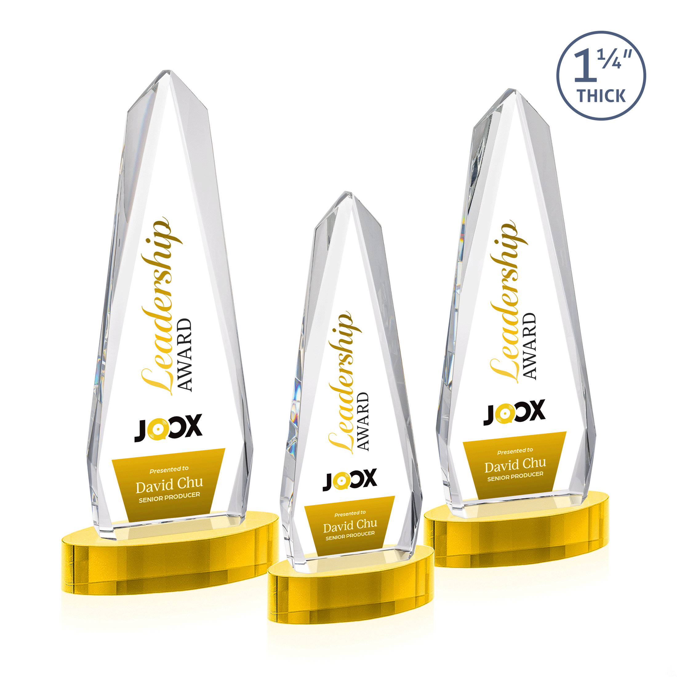 Cheswick VividPrint™ Award on Alberton Base - Gold