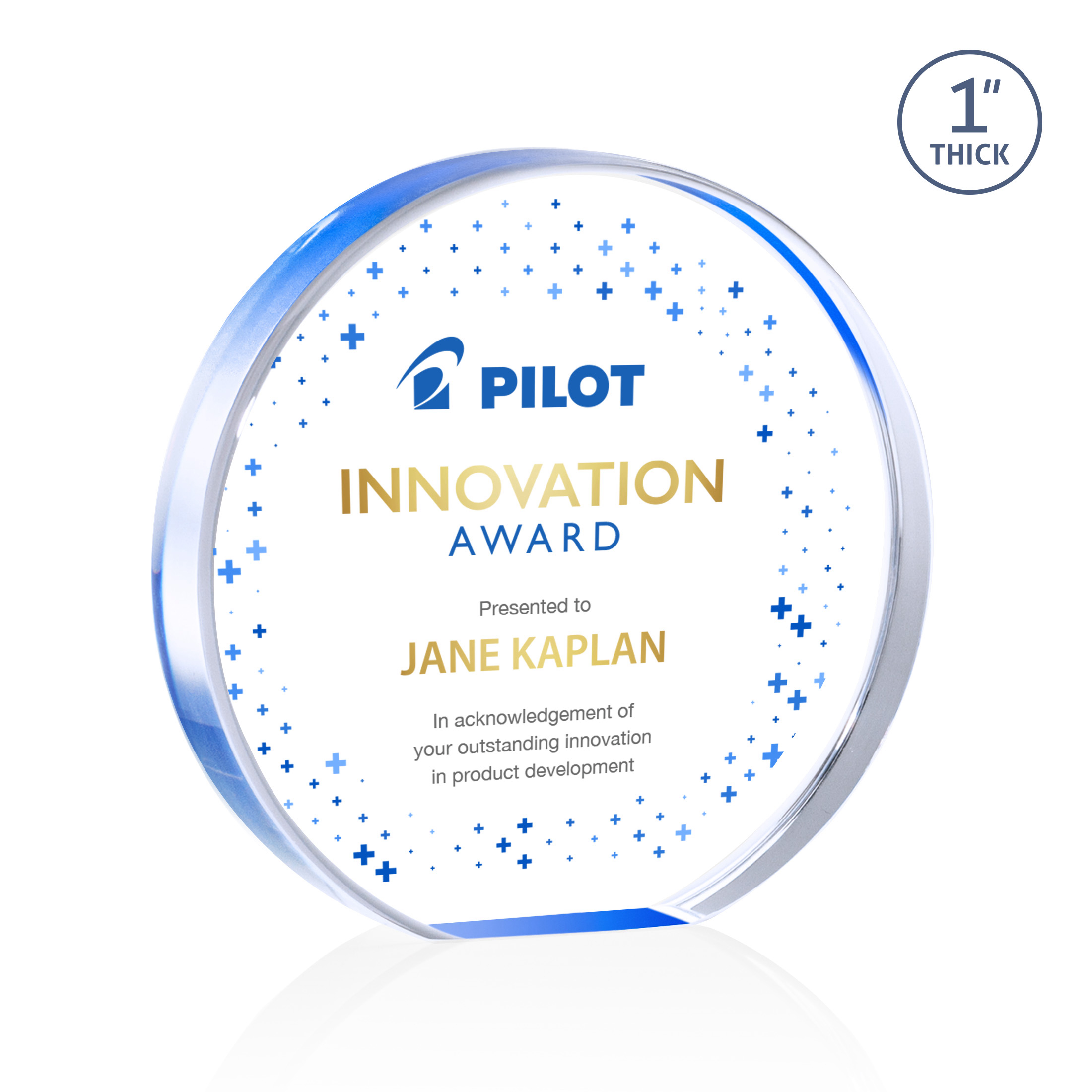 Narita Circle VividPrint™ Award - Blue 29