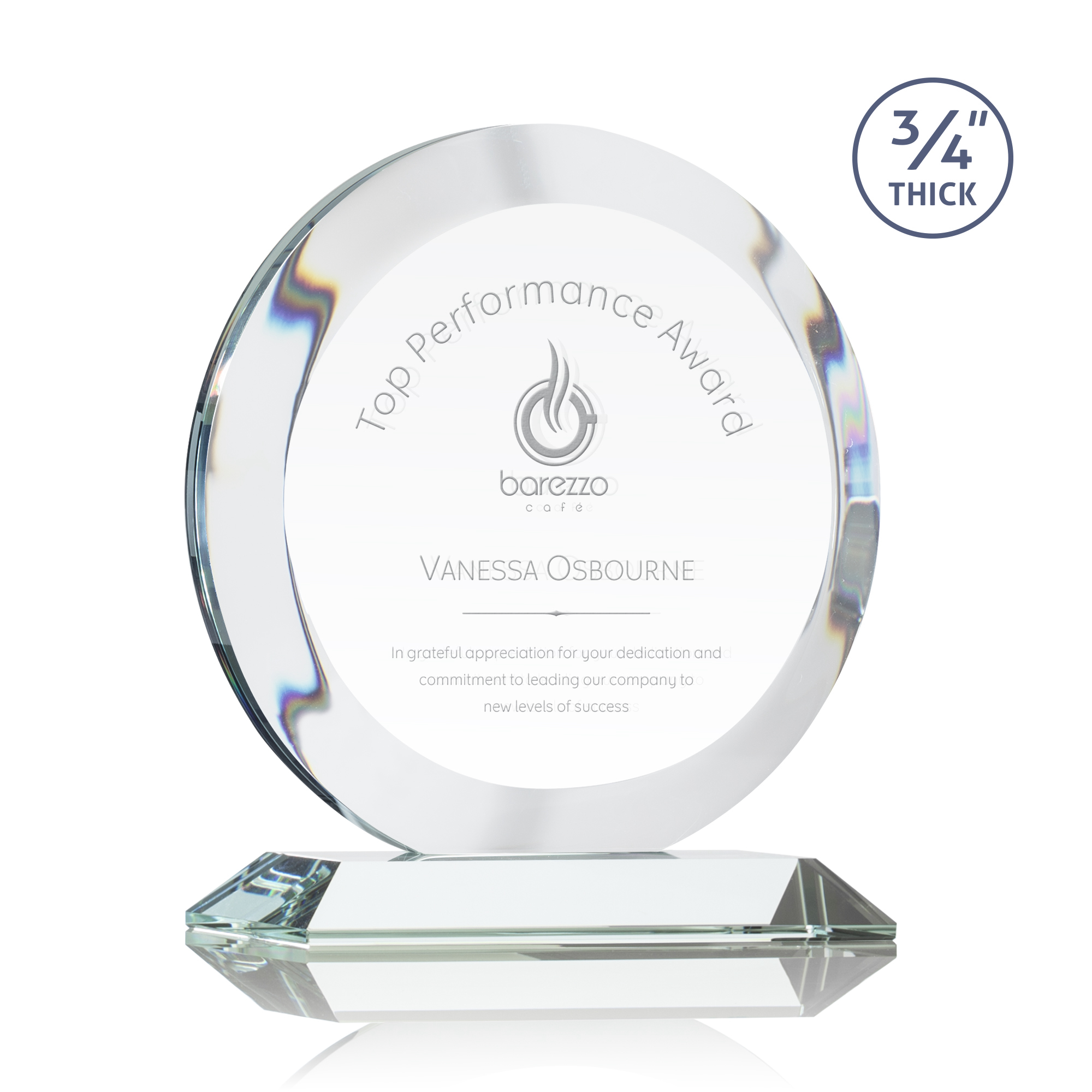 Gibralter Award - Clear 10