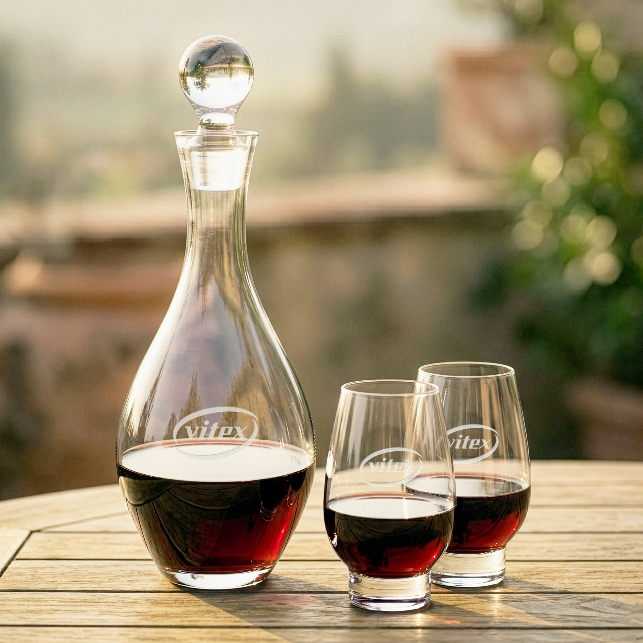 Briarwood Decanter & Glenarden Stemless Wine Set