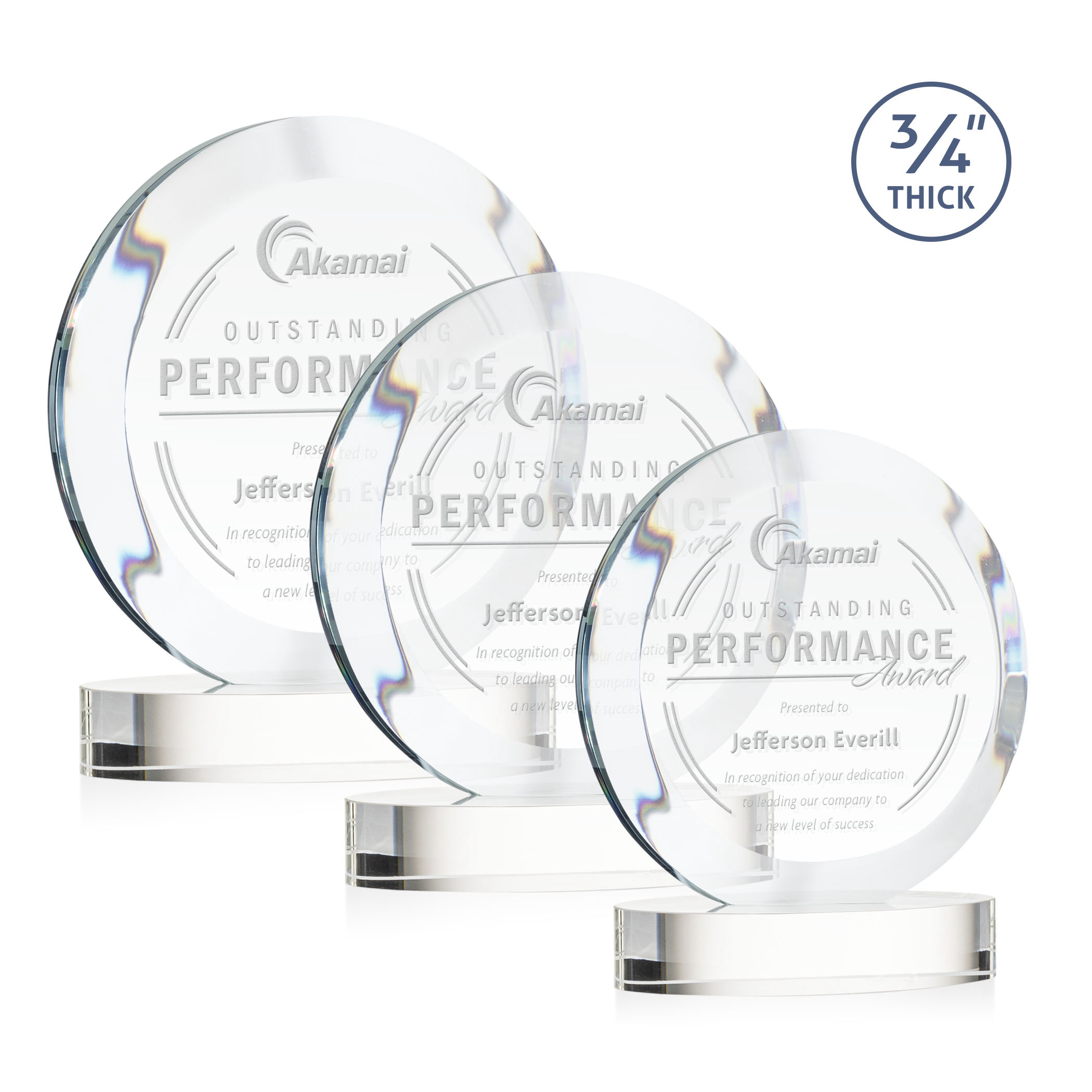 Gibralter Award on Alberton Base - Clear 6
