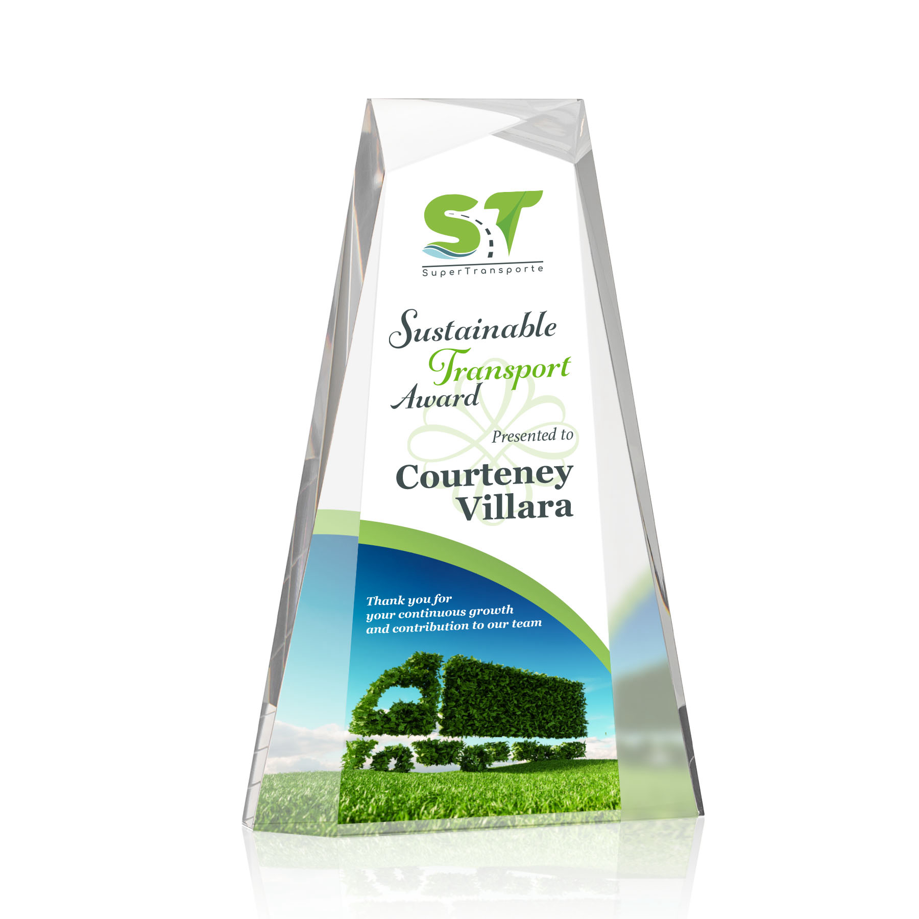 Tyneside VividPrint™ Award - Clear