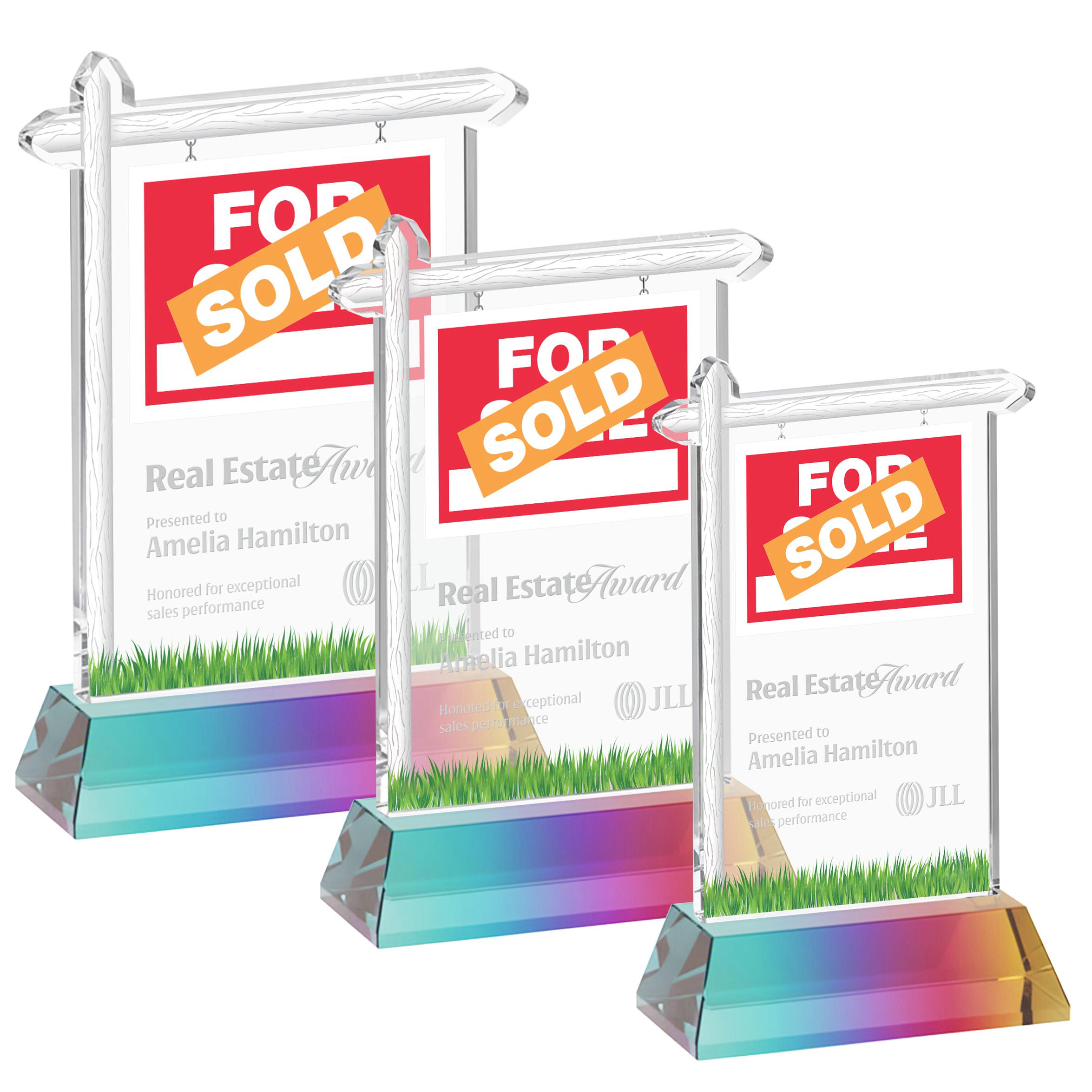 Real Estate Award on Hartford Base - Prismatic