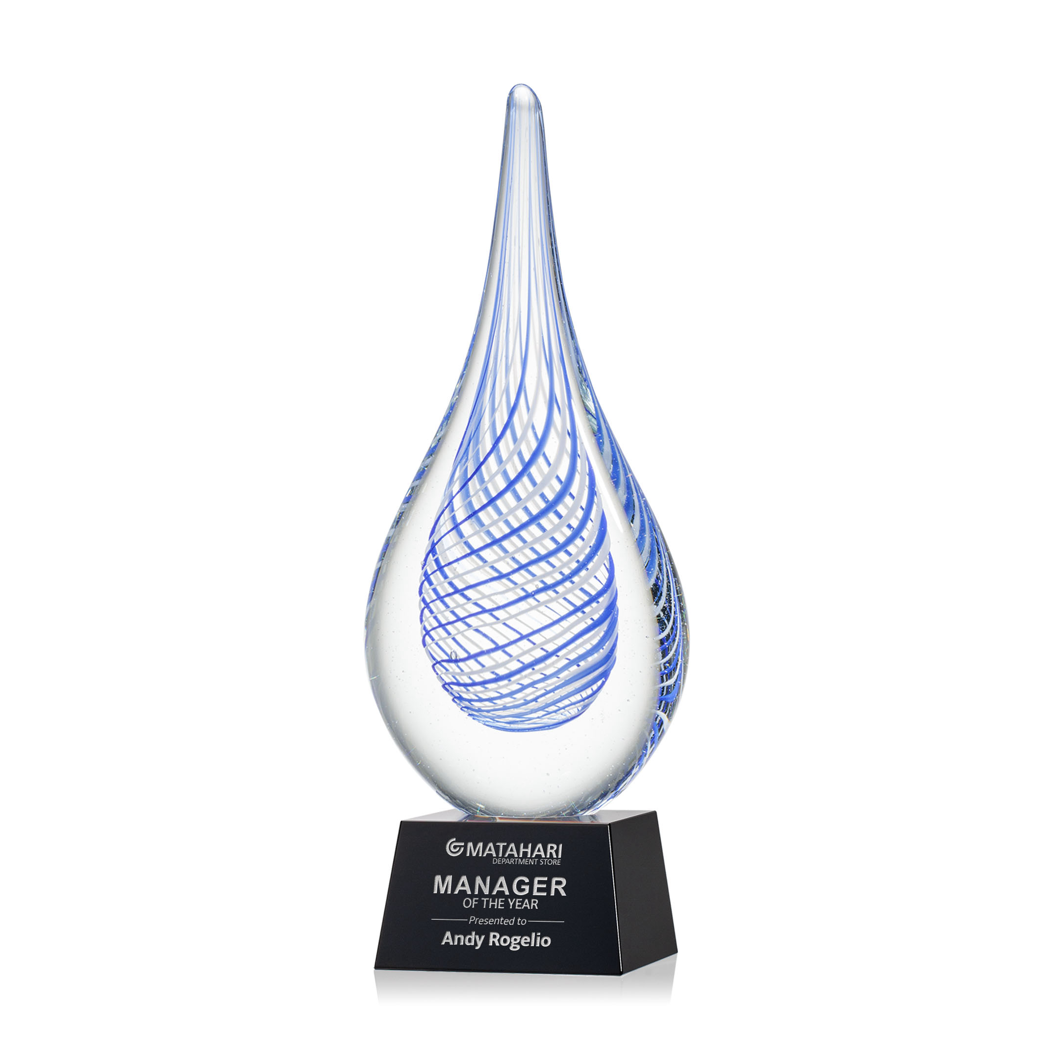 Kentwood Award on Robson Base - Black