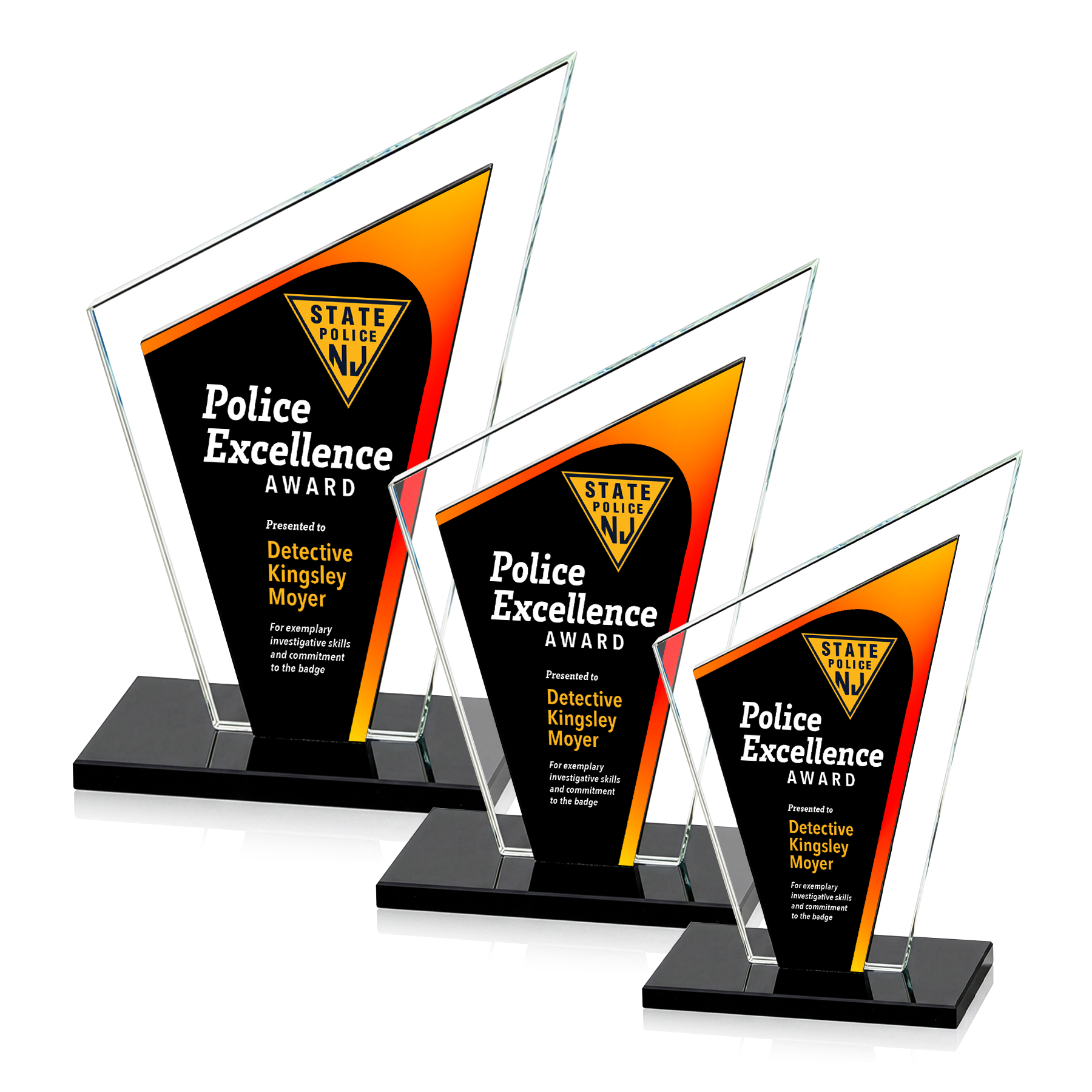Milton VividPrint™ Award - Black