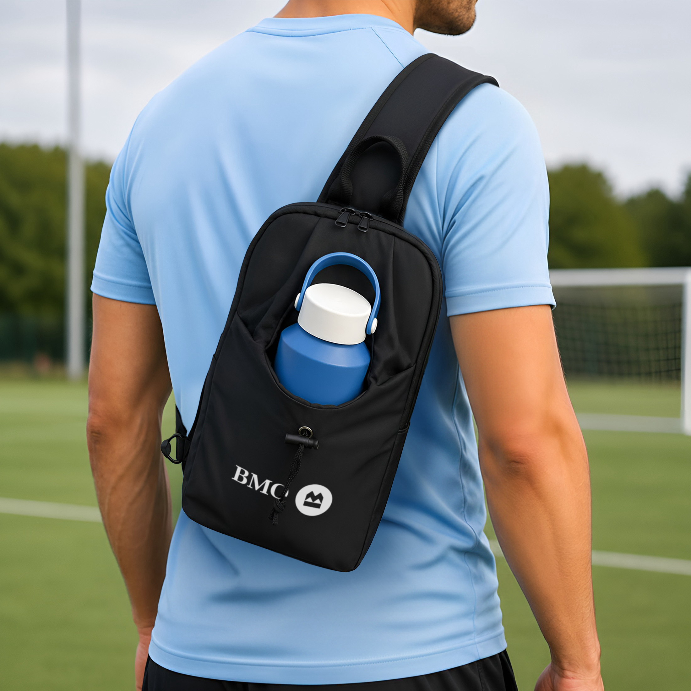 Coriakin Sling Bag w/Water Bottle Compartment
