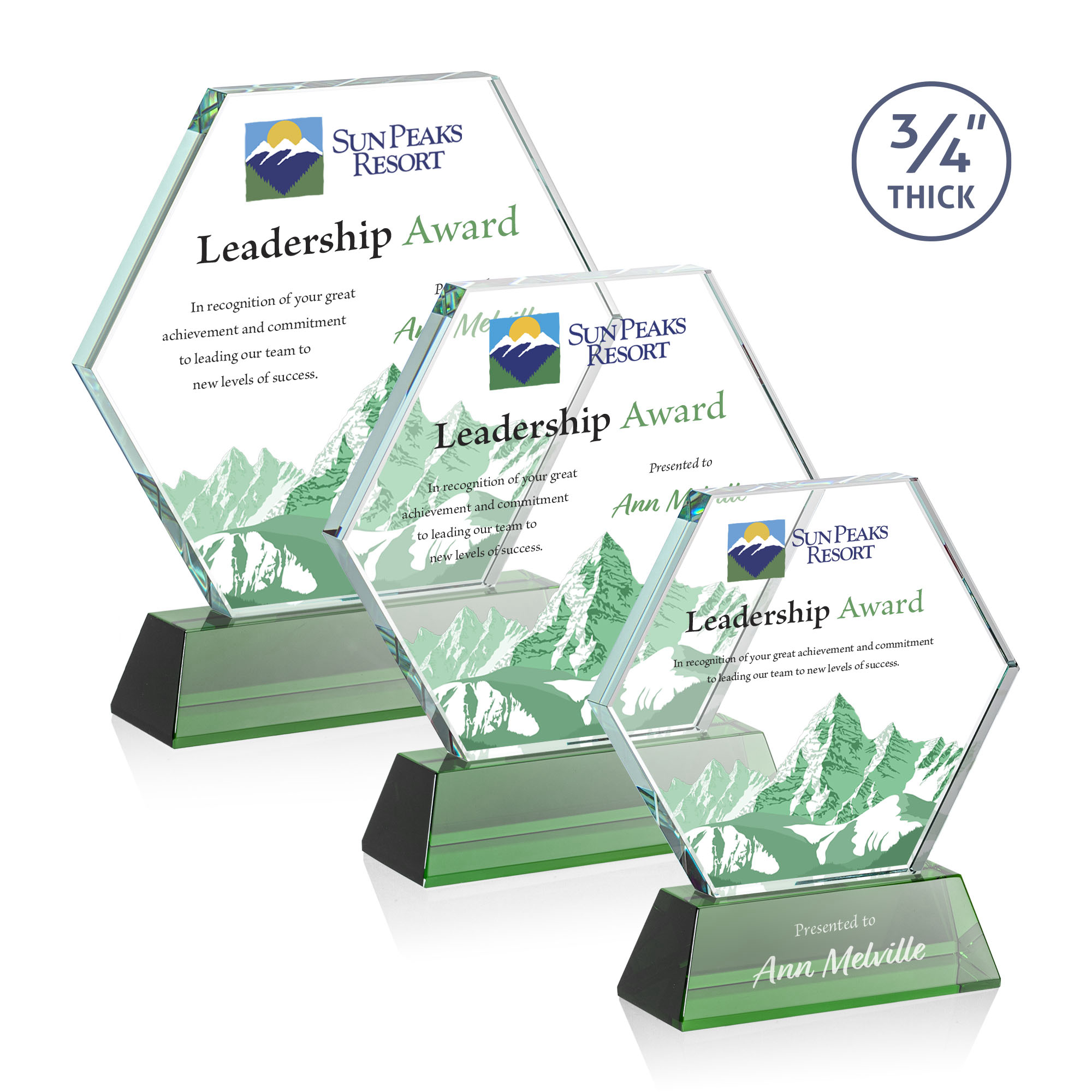 Pickering on Newhaven VividPrint™ Award - Green 14