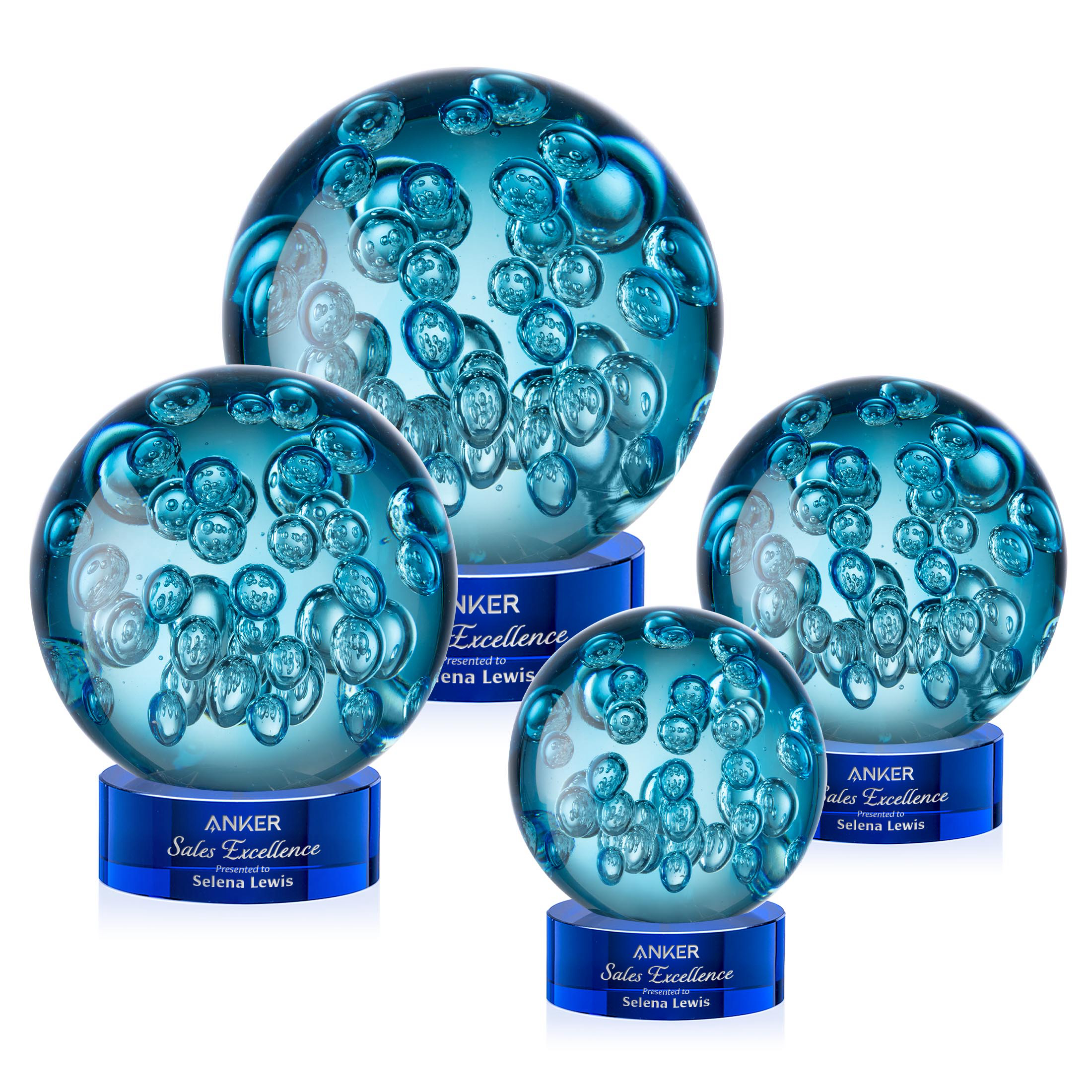 Addison Award on Stanrich Base - Blue