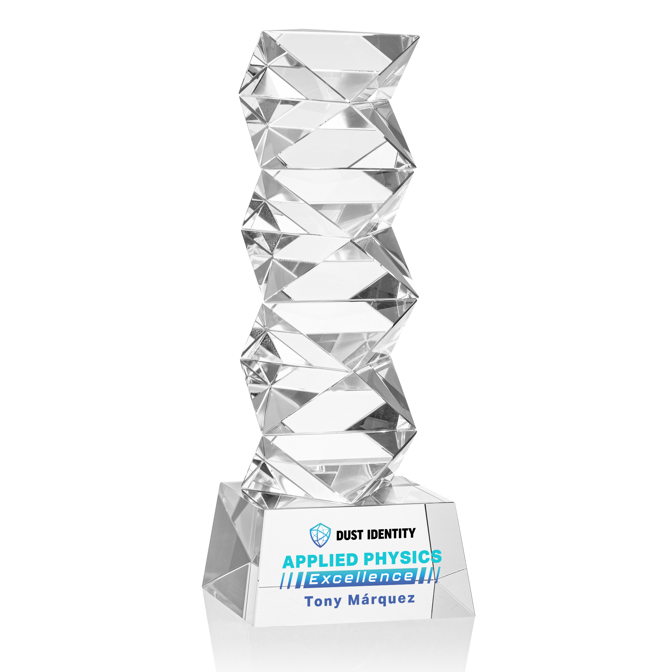 Callucci VividPrint™ Award on Robson Base - Clear