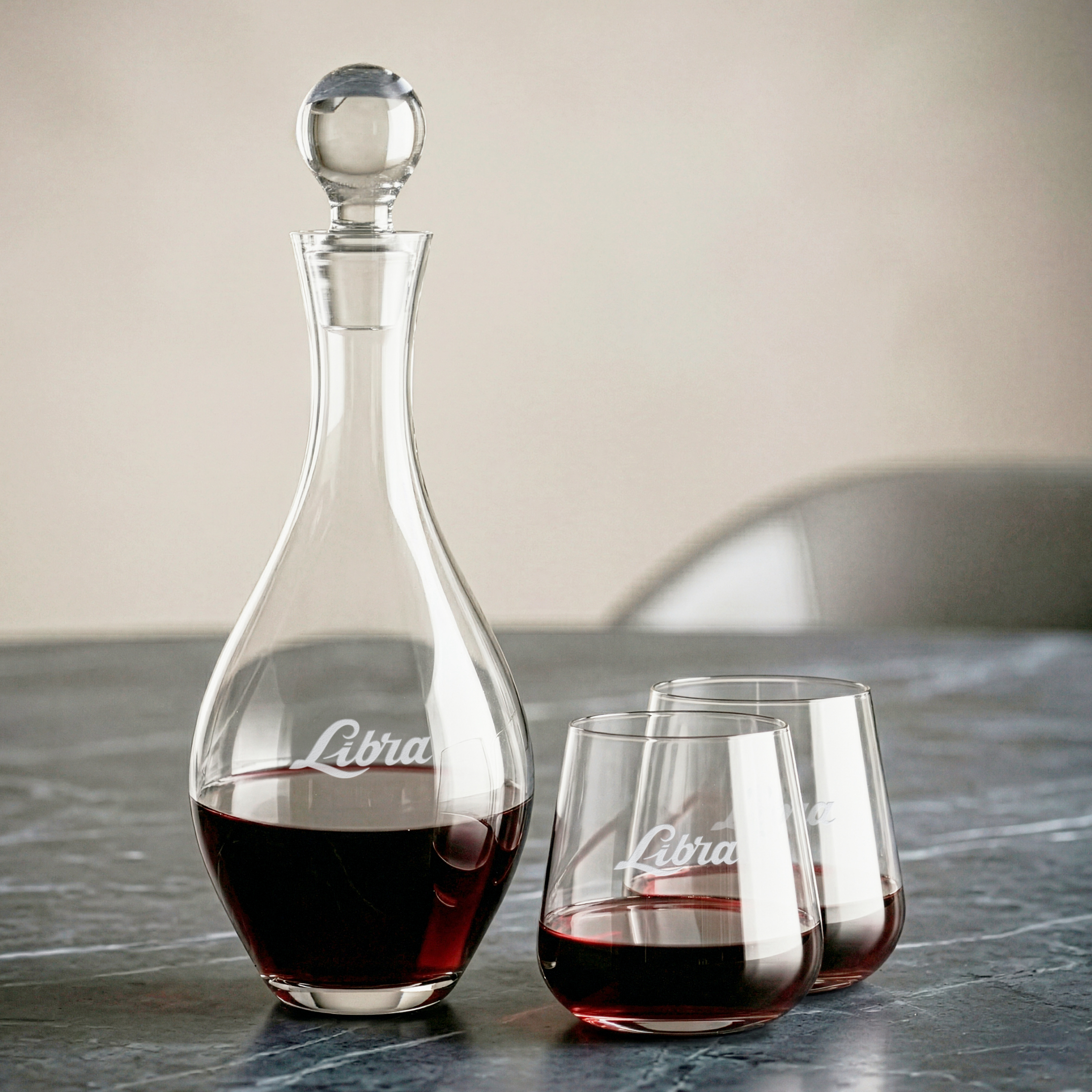 Briarwood Decanter & Howden Stemless Wine Set