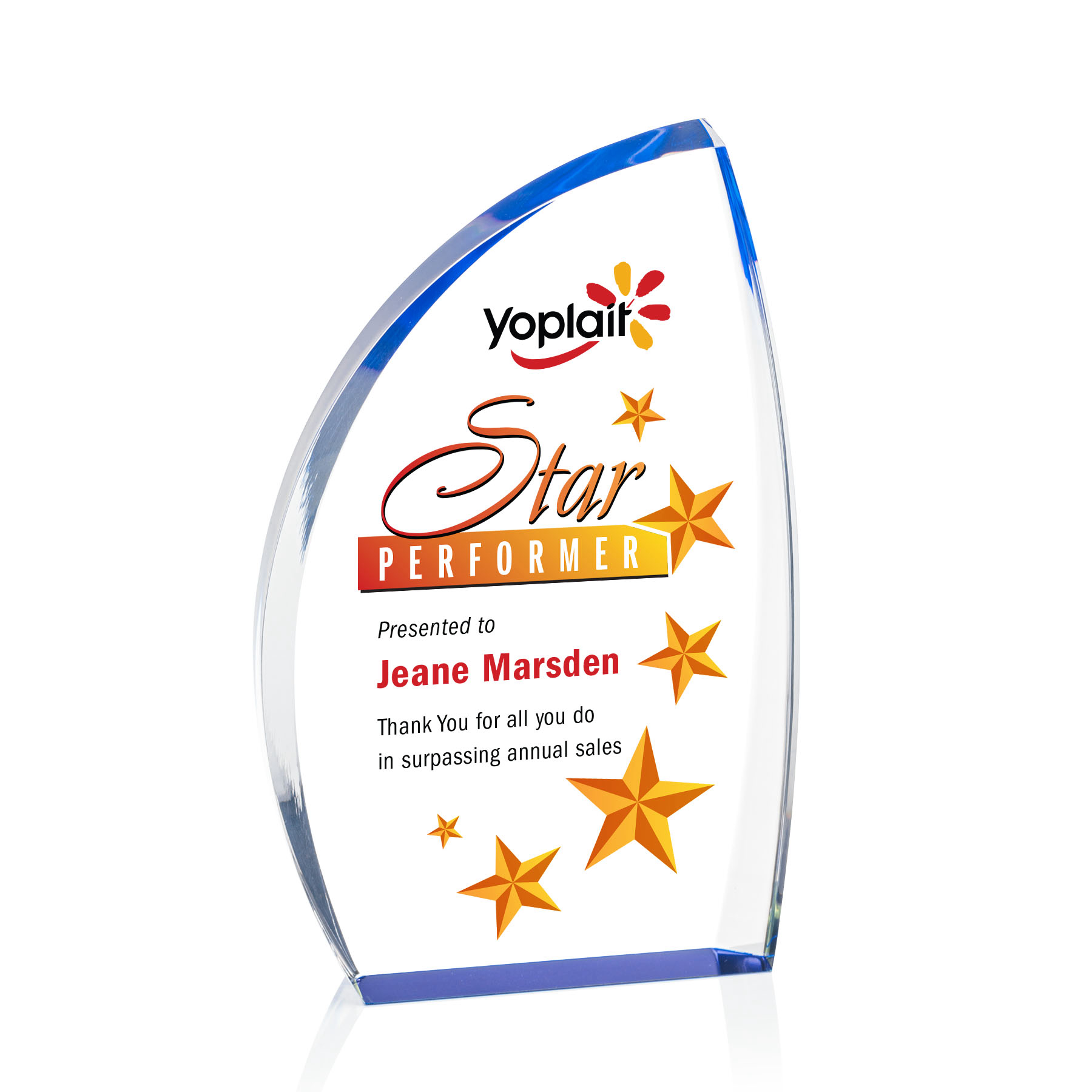 Duncan VividPrint™ Award - Blue