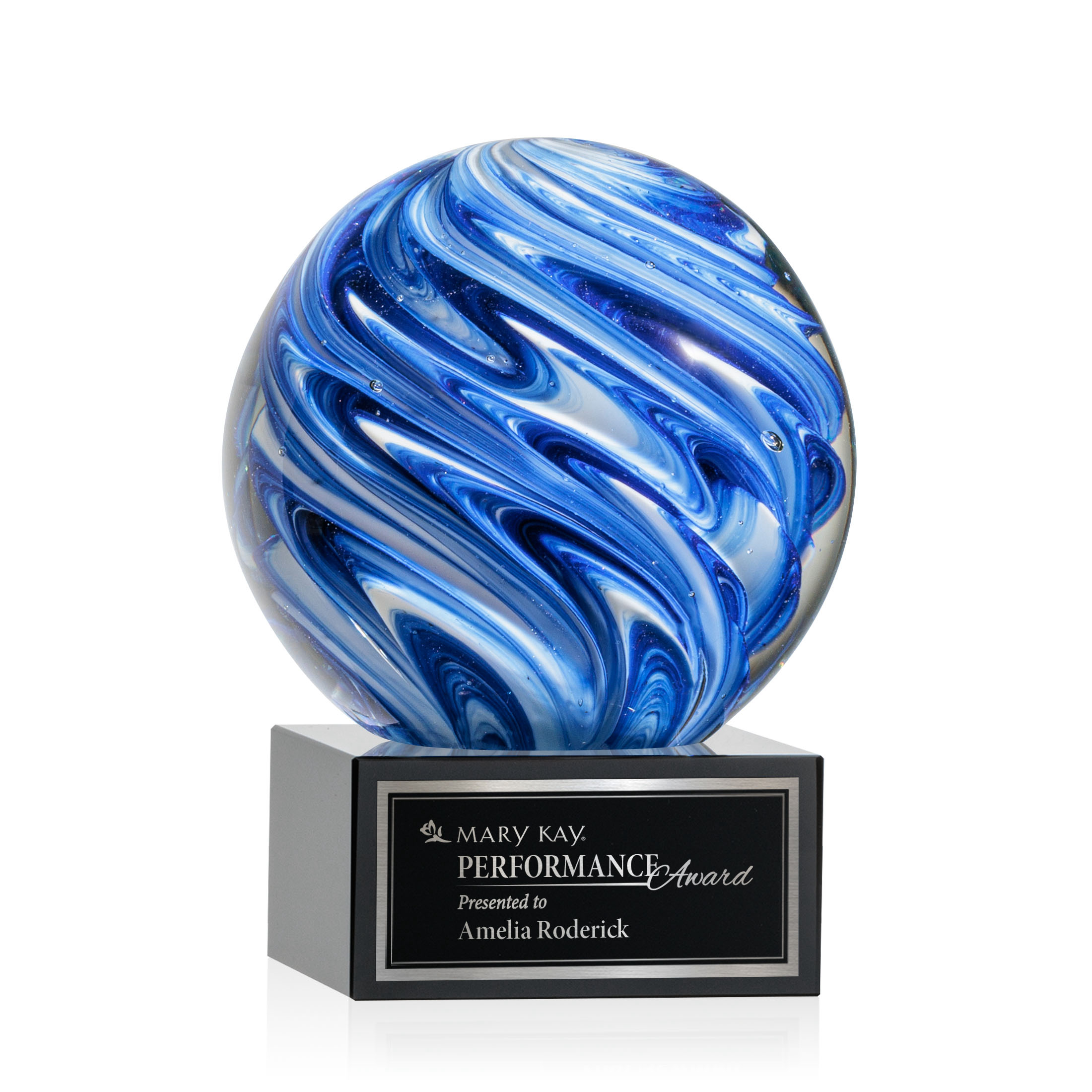 Naples Award on Hancock Base - Black