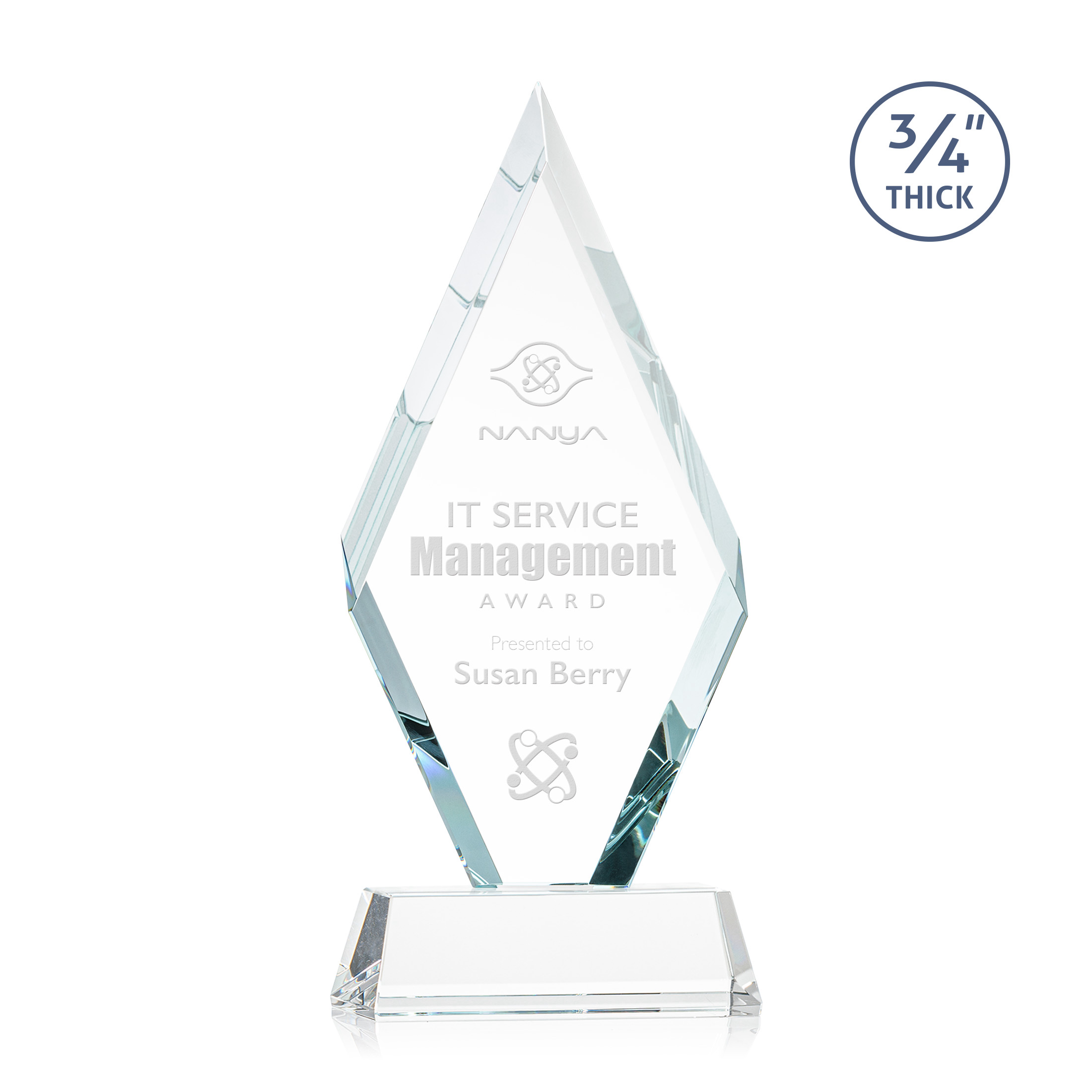 Richmond Award on Newhaven Base - Clear