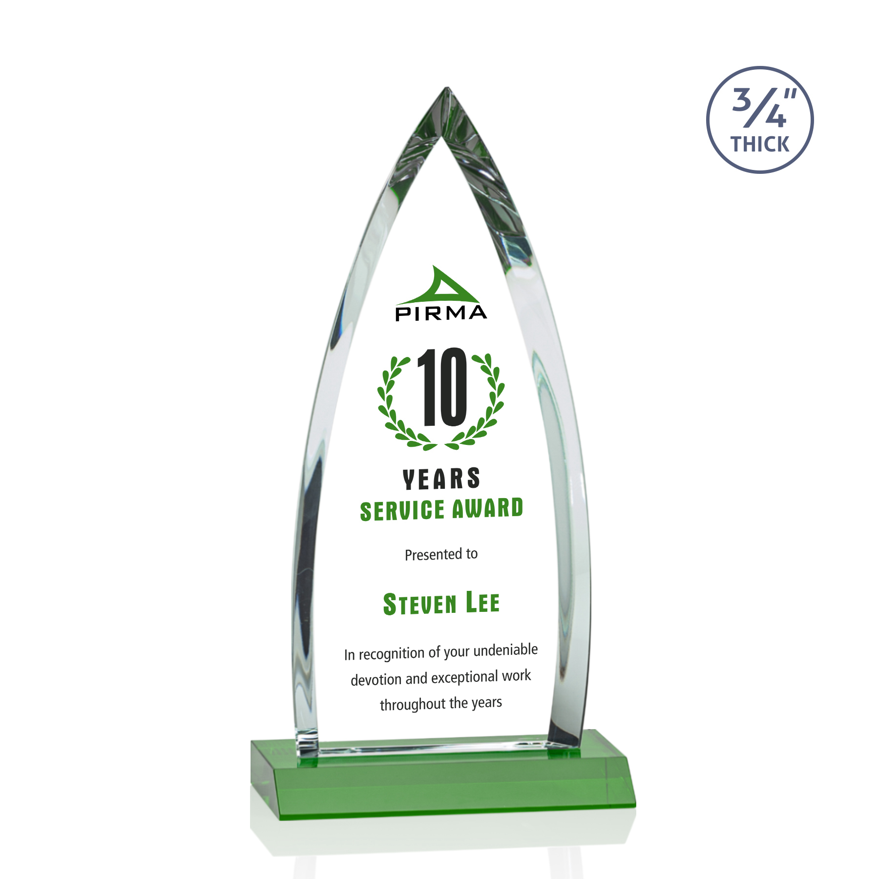 Shildon VividPrint™ Award - Green