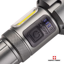 SFL730 - Swiss Force® Rimac Aluminum Rechargeable Flashlight - SRG