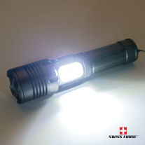 【極美品】 999.9feelsunF-11SPマットブラックライトグレー SFL730 - Swiss Force® Rimac Aluminum Rechargeable Flashlight - SRG
