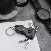 SFL909 - Swiss Force® Wildcub Multi-Tool & Flashlight Keyring - SRG