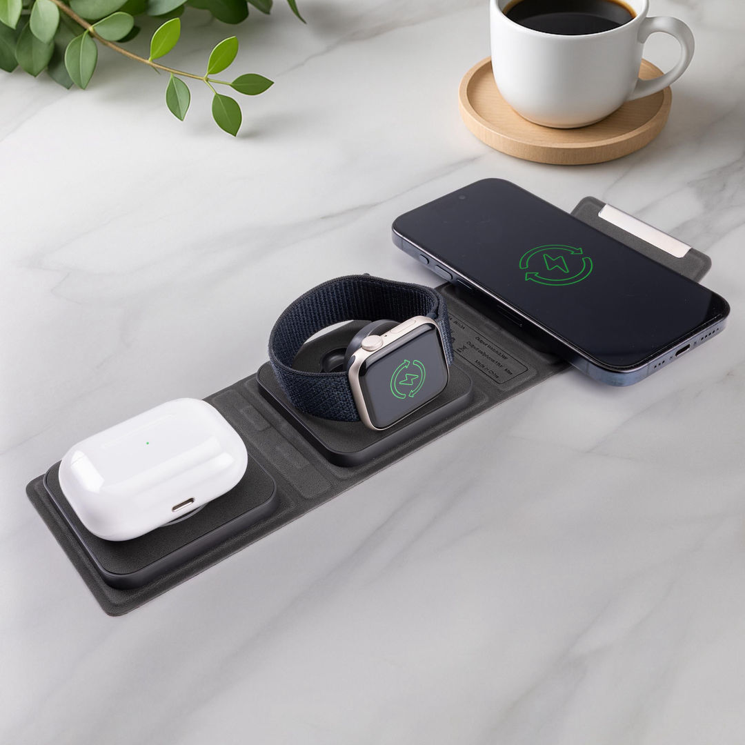 O903 - Andretti 3-In-1 Wireless Charger - SRG