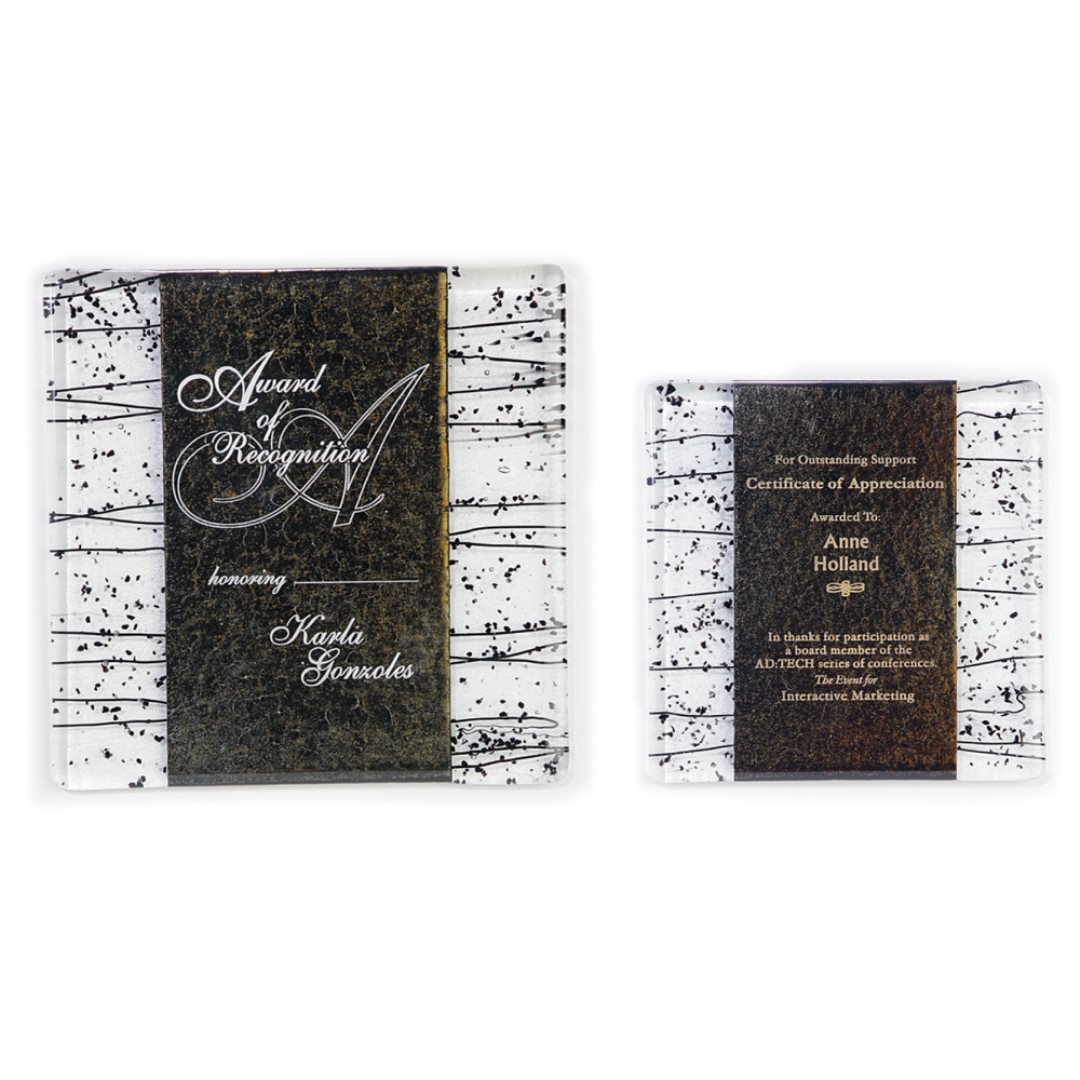 Fusion Plaque - Gold 7
