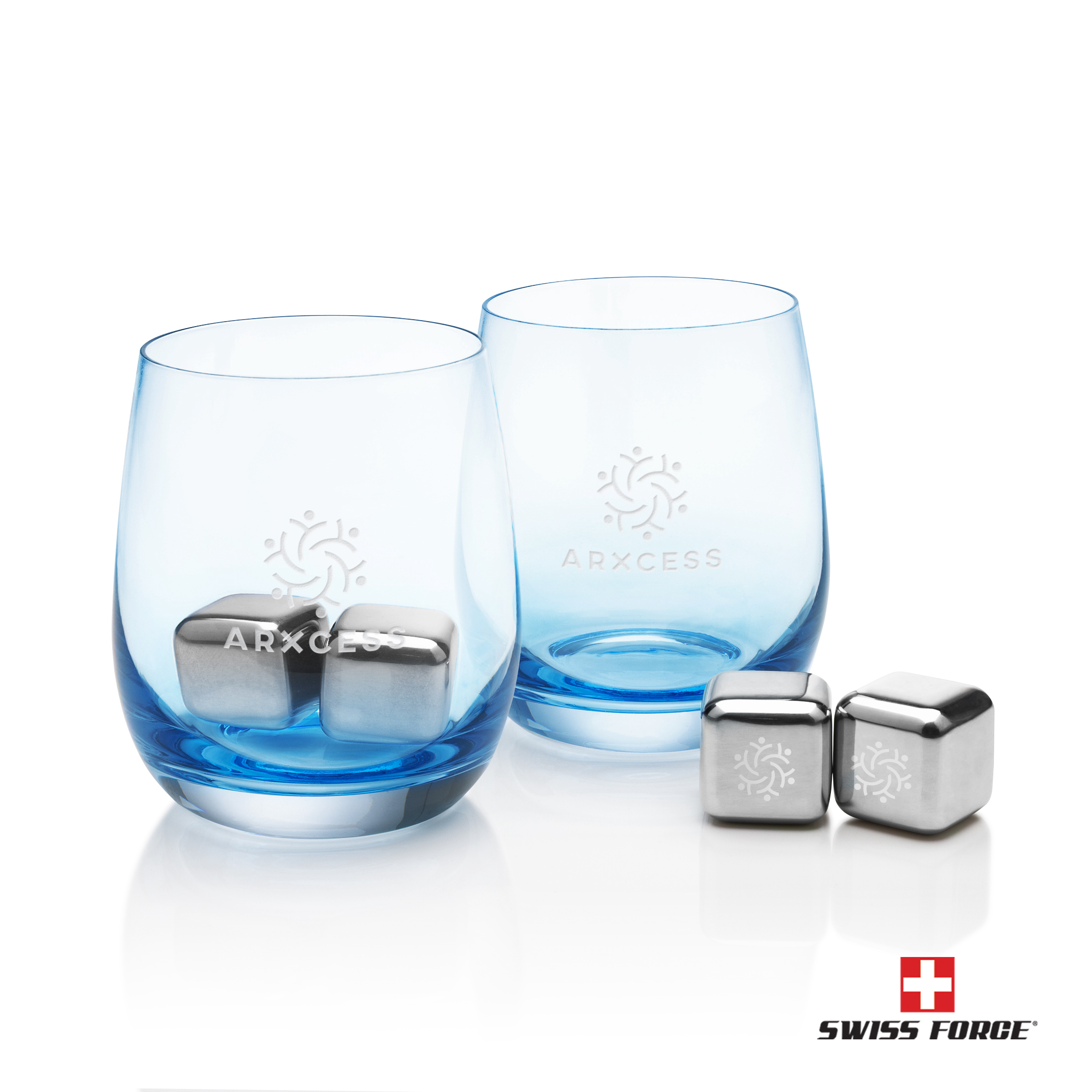 Swiss Force® S/S Ice Cubes & 2 Soudan OTR - Smoke 