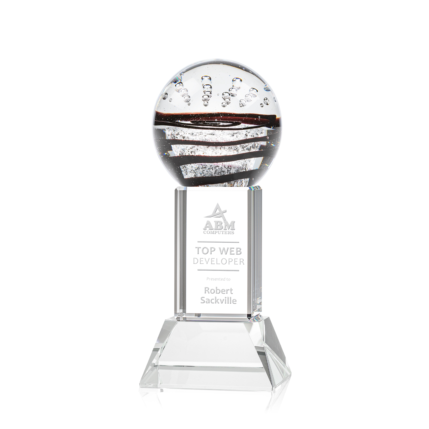 Stowe, Clear, 4" x 10" x 4"