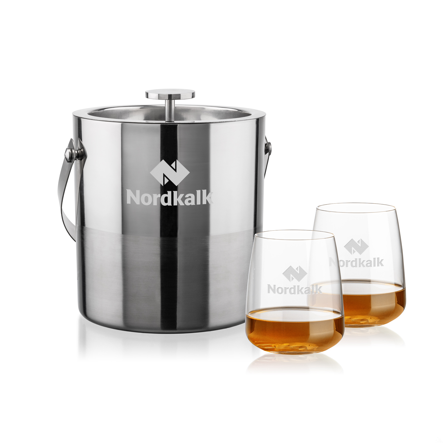 Ice Bucket OTR Set, Dunhill Set, Set of 3