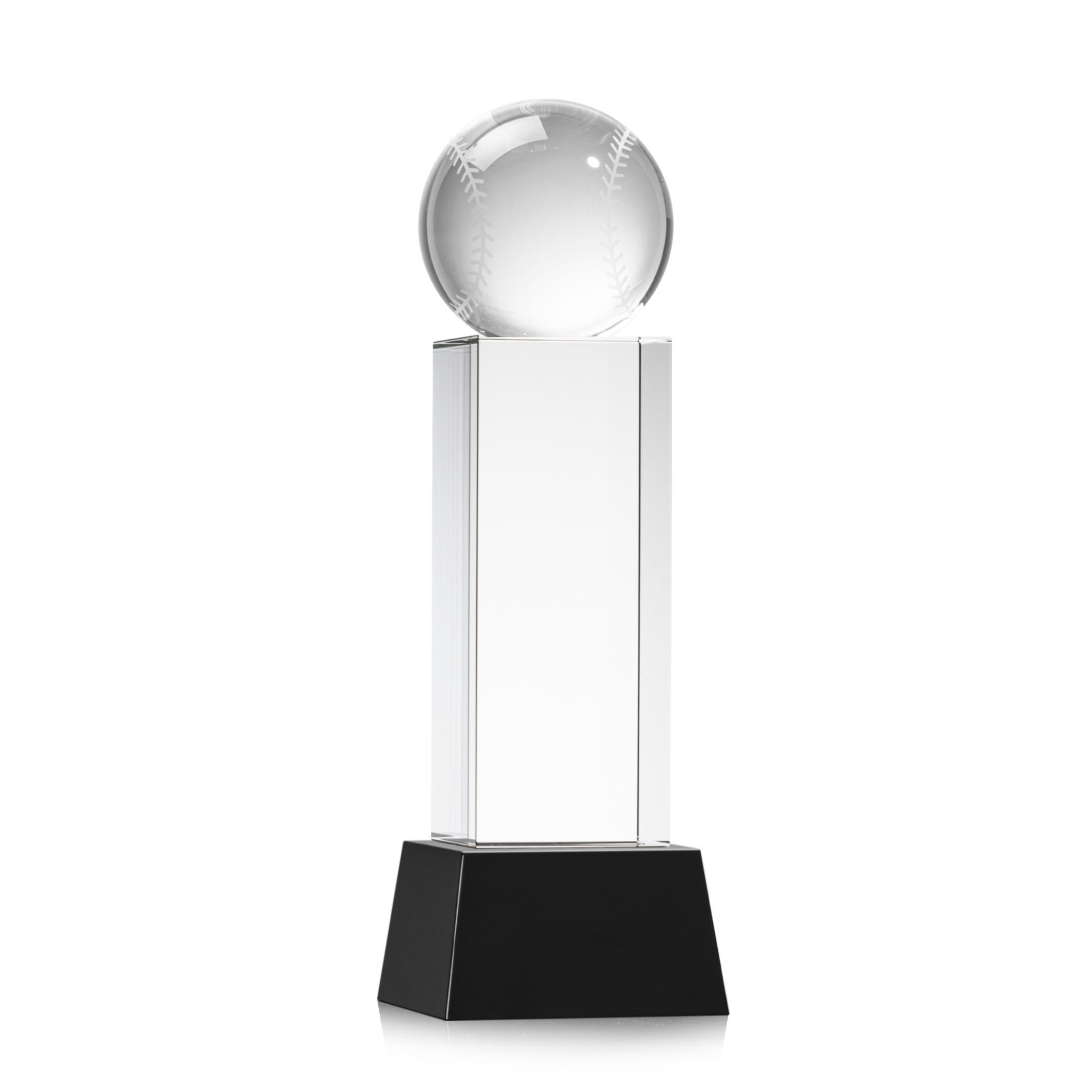 Baseball Award on Belcroft Base - Black 2