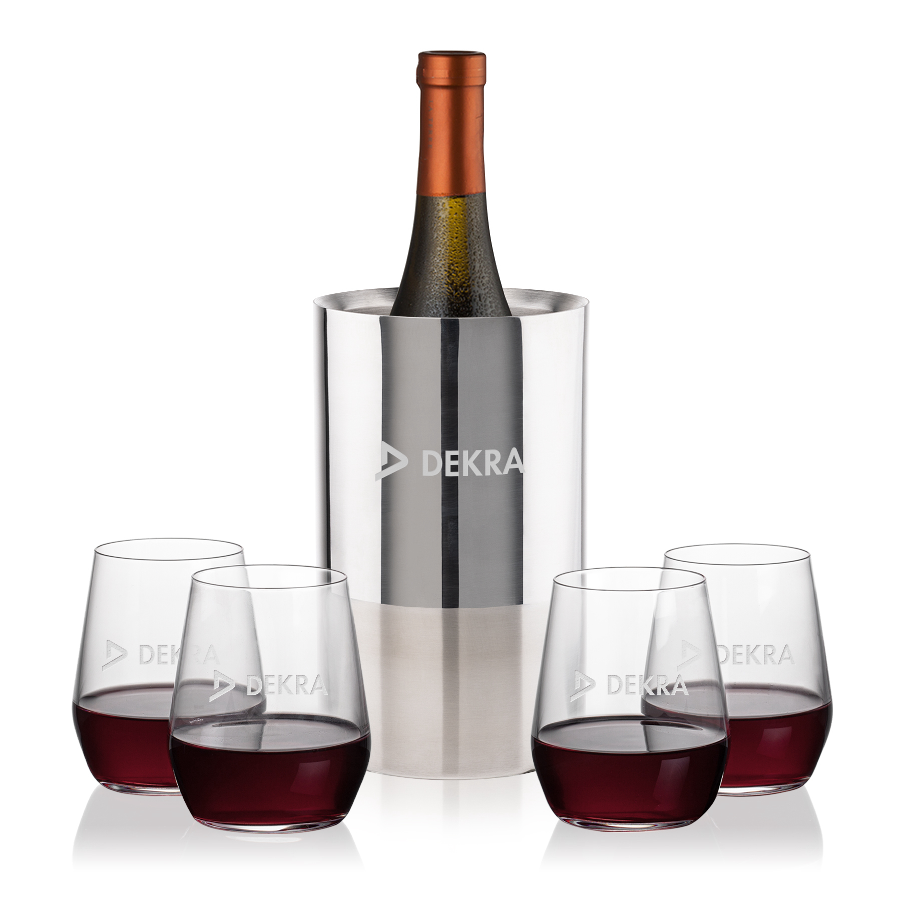 Wine Cooler Stemless Set, Germain Set, Set of 5