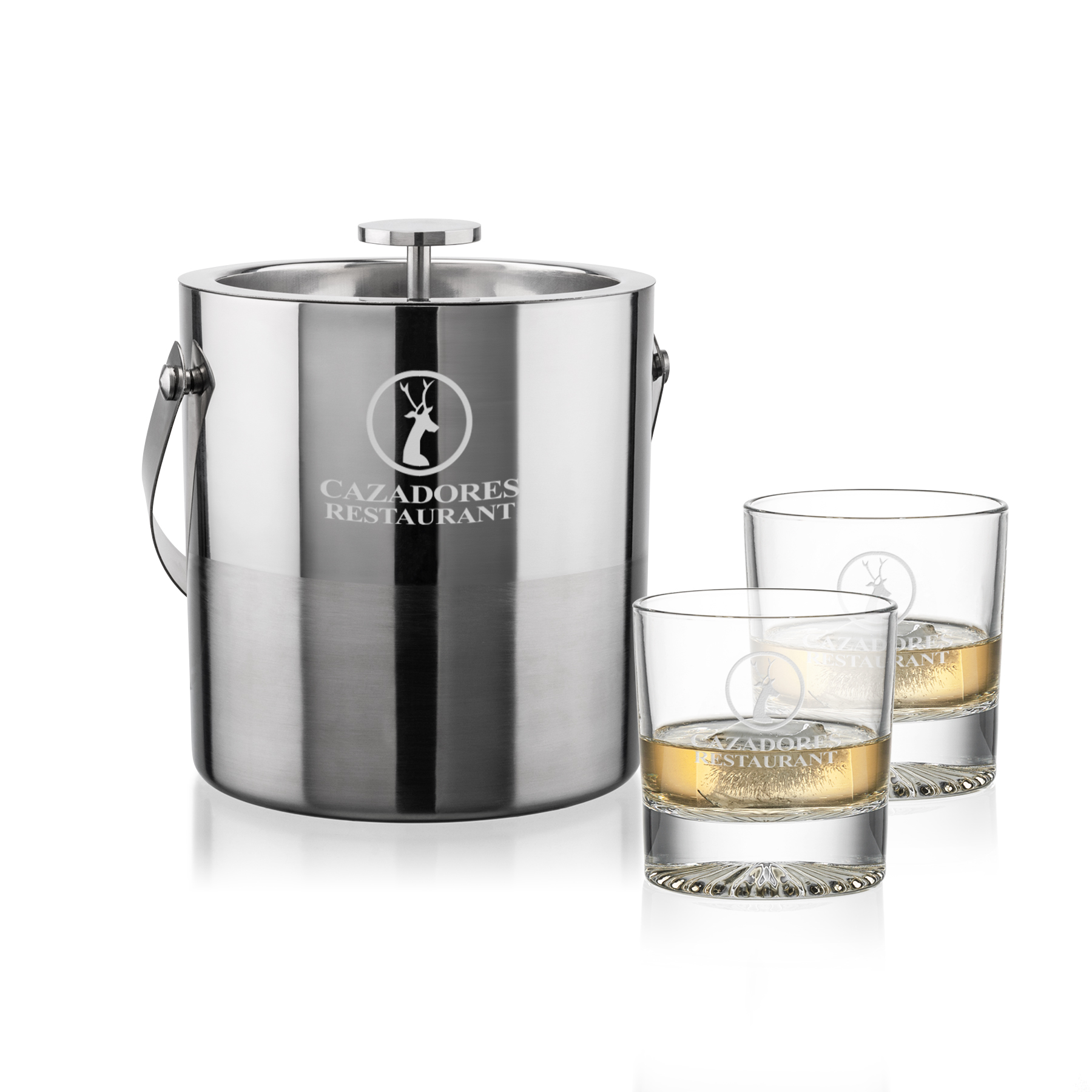 Ice Bucket OTR Set, Romford Set, Set of 3