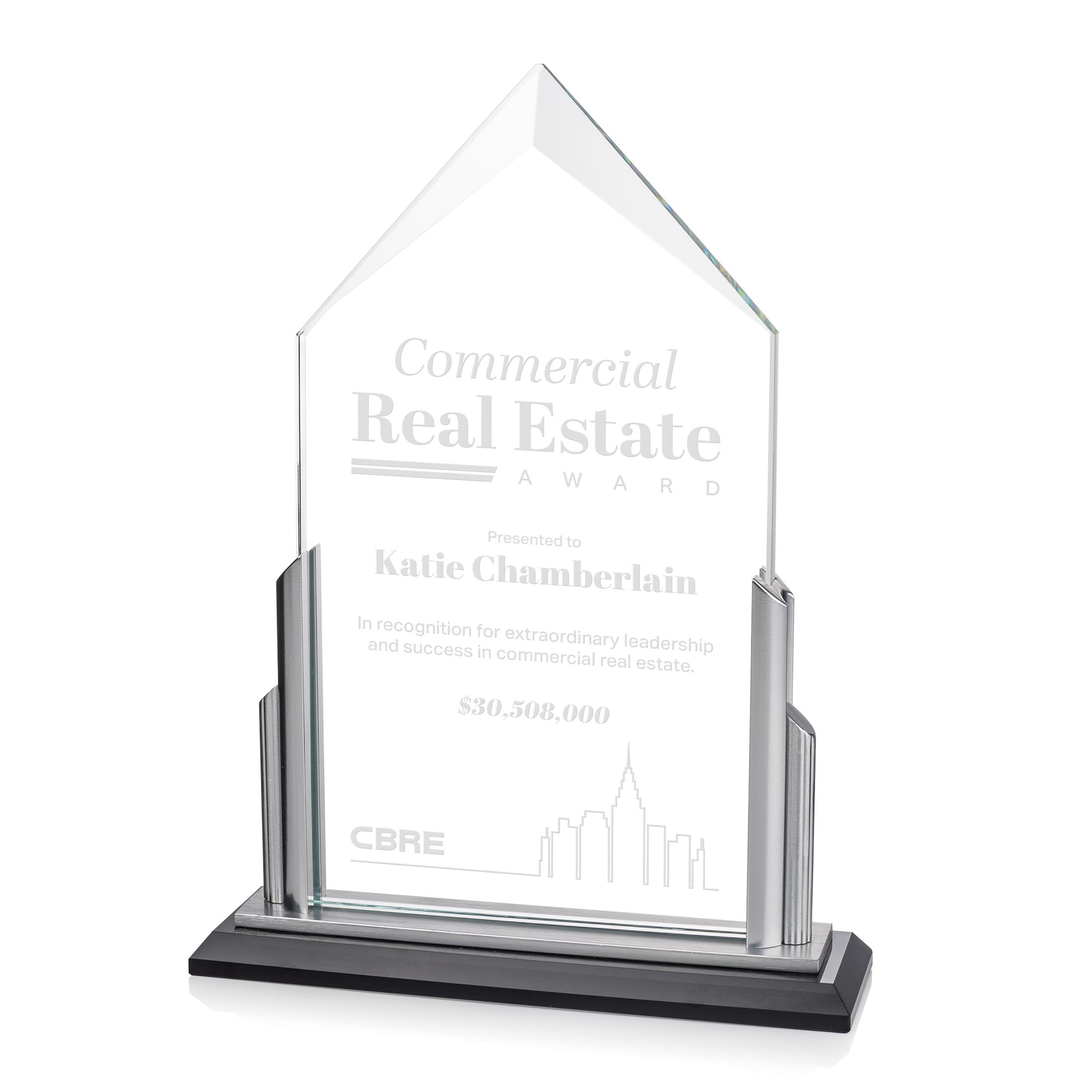 Deep Etch, 7.125" x 9.625" x 2" Aluminum