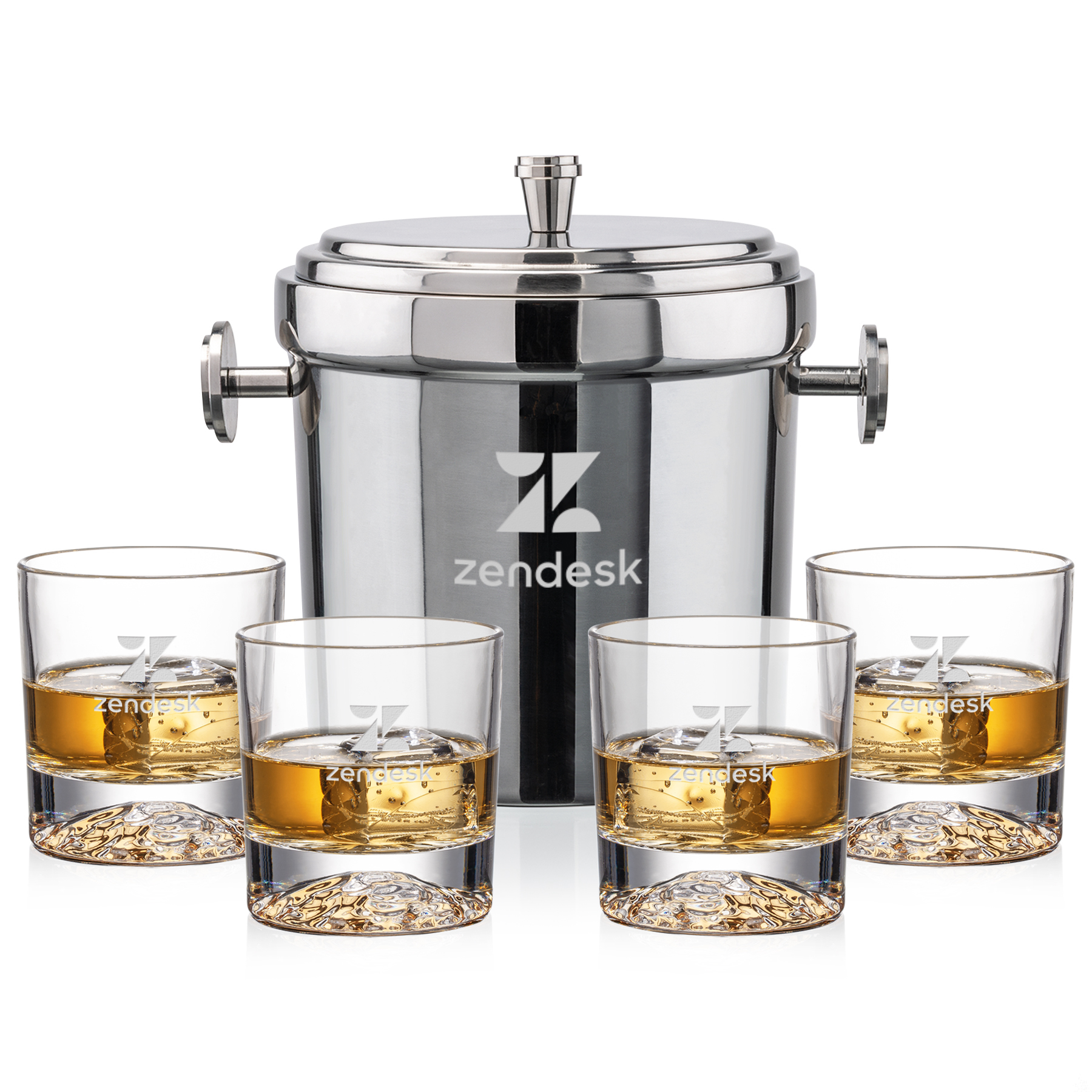Ice Bucket OTR Set, Heathfield Set, Set of 5