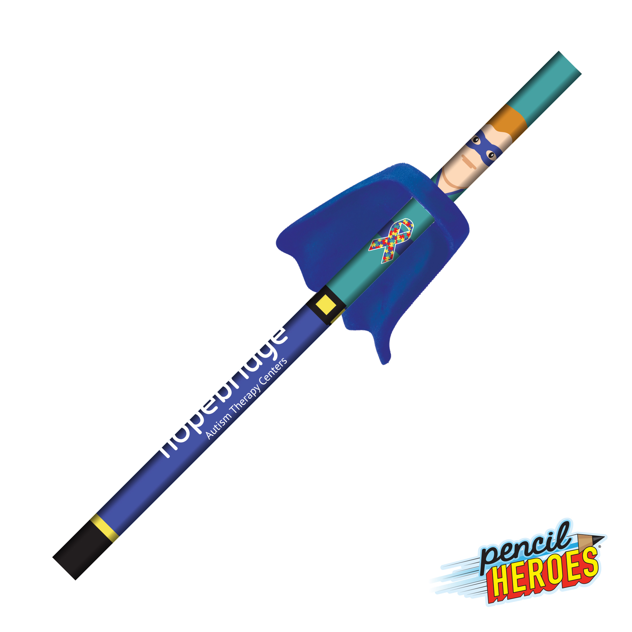 Pencil Heroes® Awareness Series w/Cape Pencil