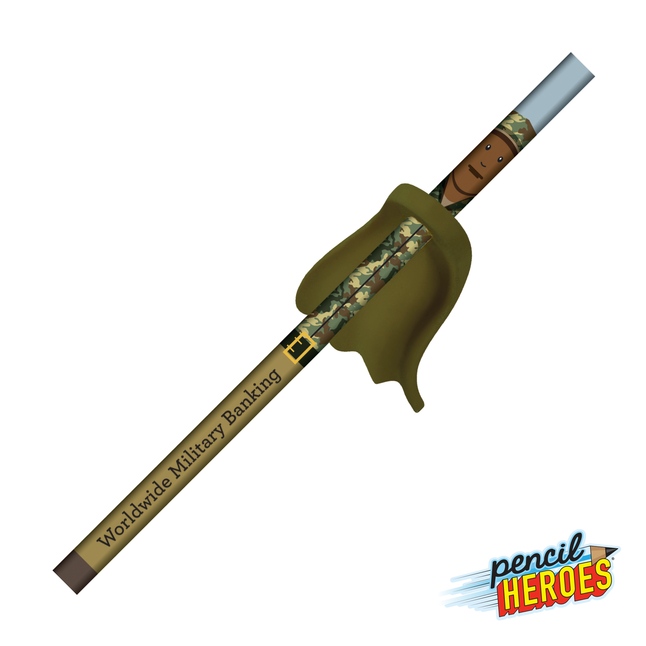 Pencil Heroes® Hometown Series w/Cape Pencil