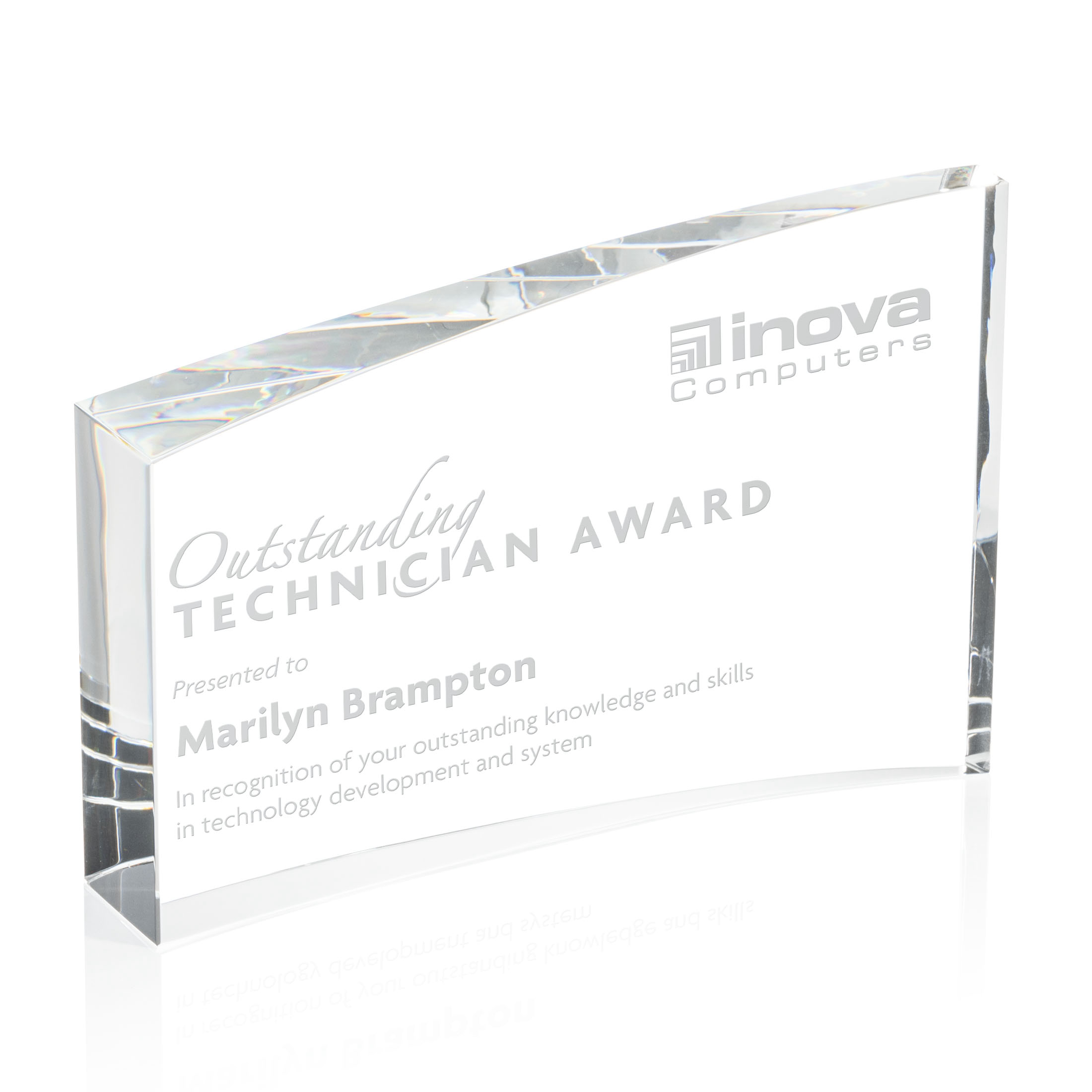 Deep Etch, 8" x 5.125" x 1.75"