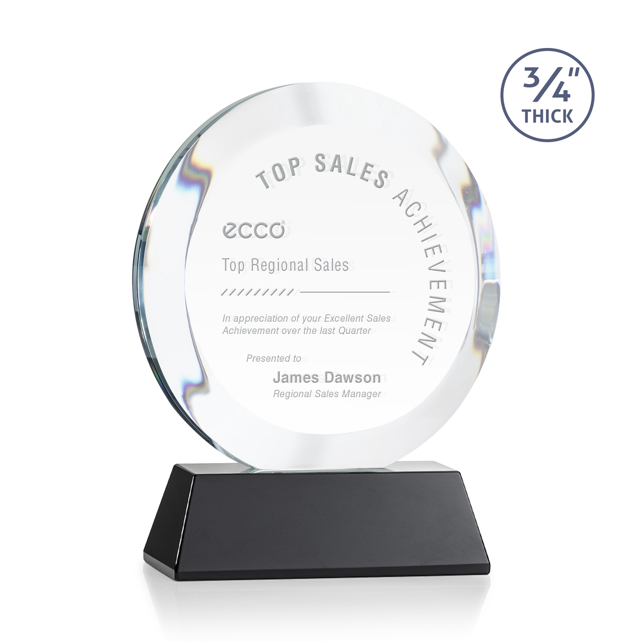 Gibralter Award on Newhaven Base - Black 4