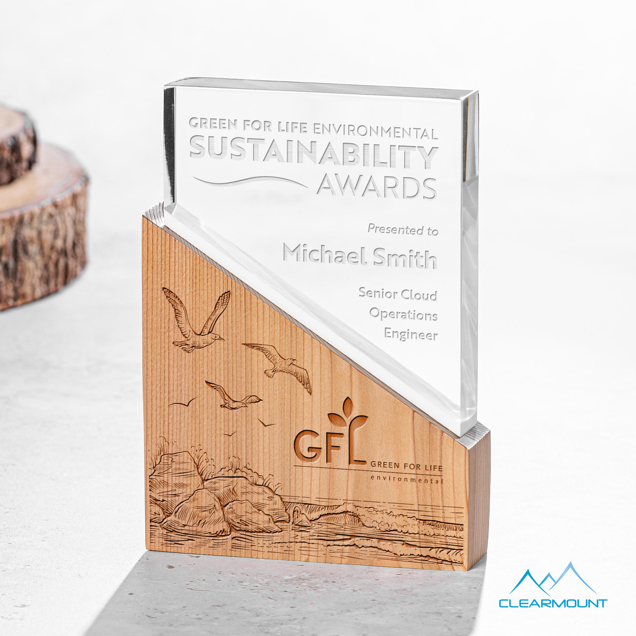 Laser Engraving, 5" x 7" x 1.5"