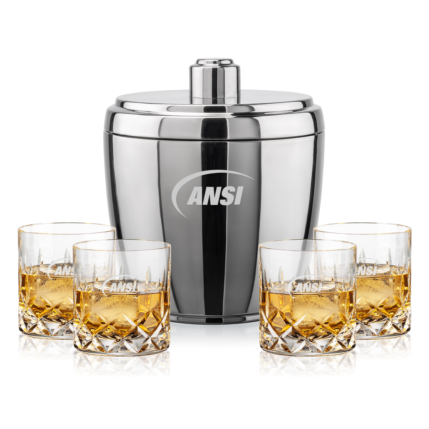 Ice Bucket OTR Set, Denby Set, Set of 5