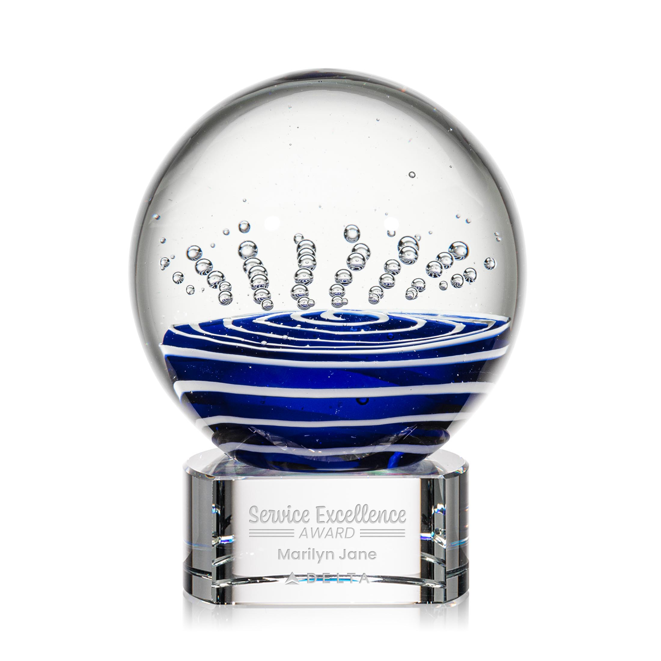 Paragon, Clear, 5" x 6.5" x 5"