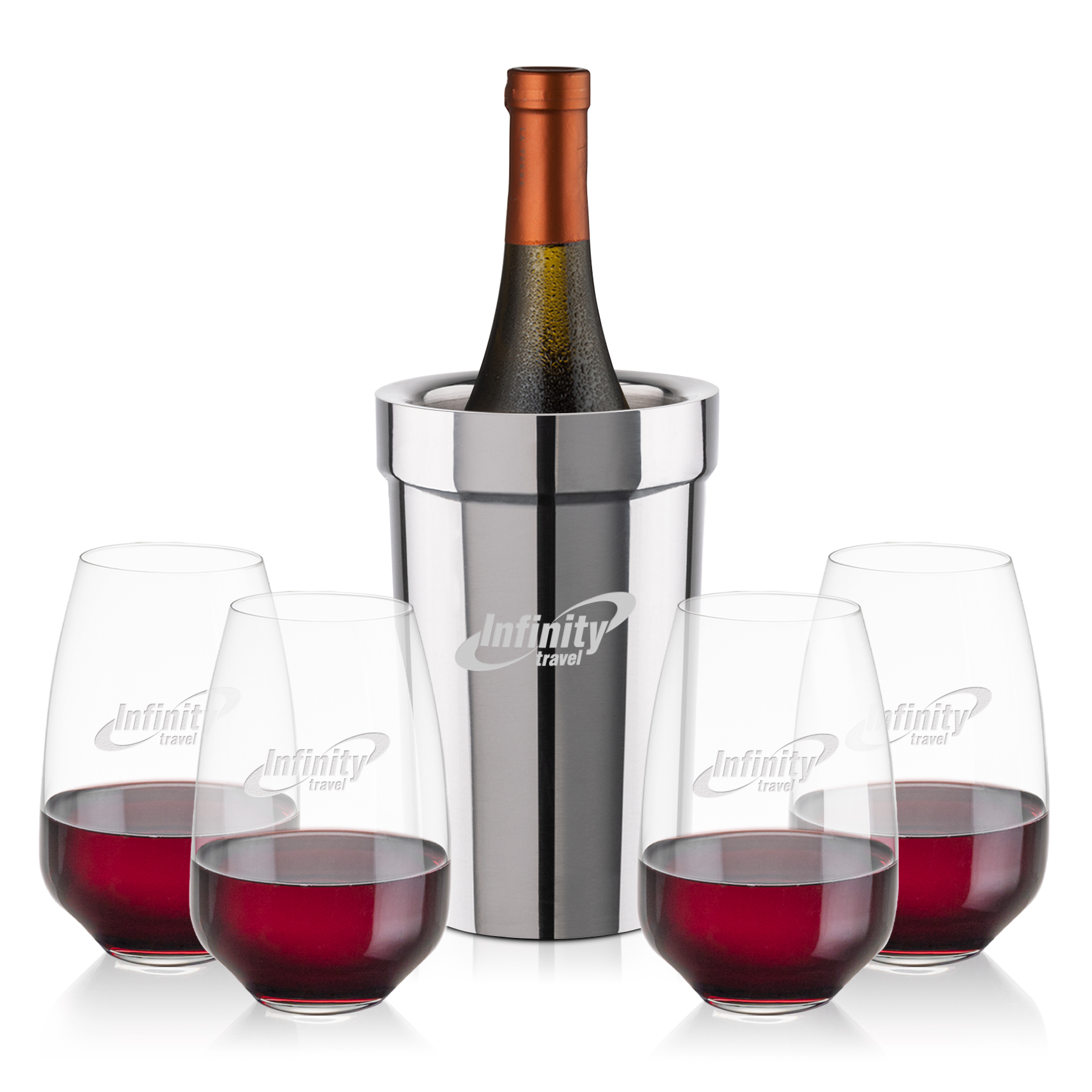 Wine Cooler Stemless Set, Oldham Set, Set of 5