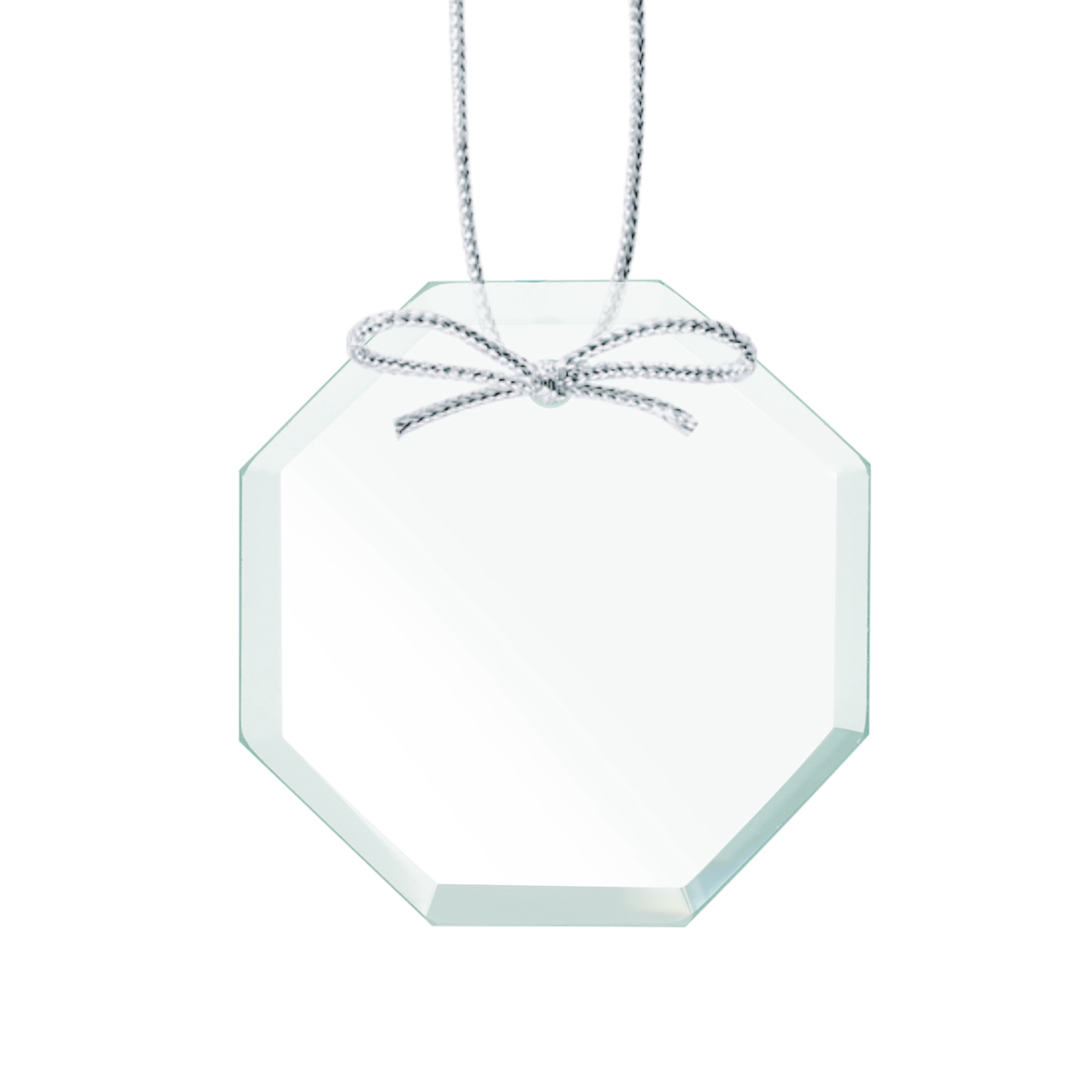Jade Ornament - Octagon Imprinted
