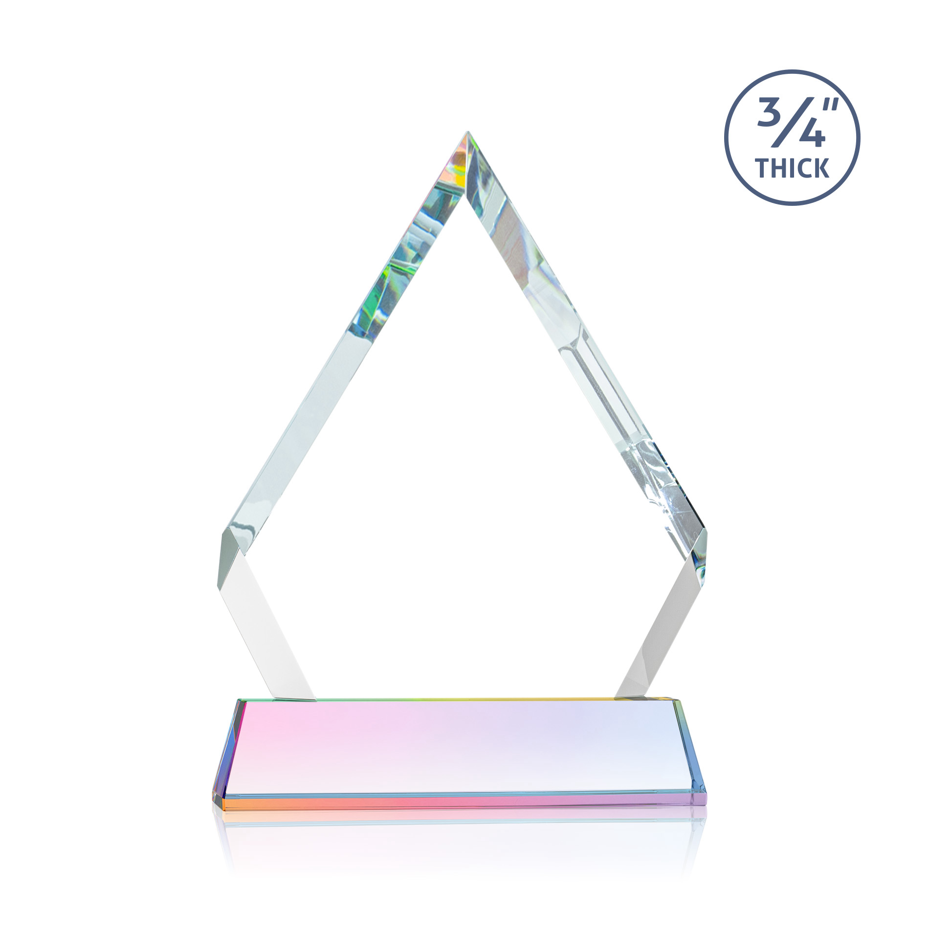 Apex VividPrint™ Award on Newhaven Base - Prismatic 7