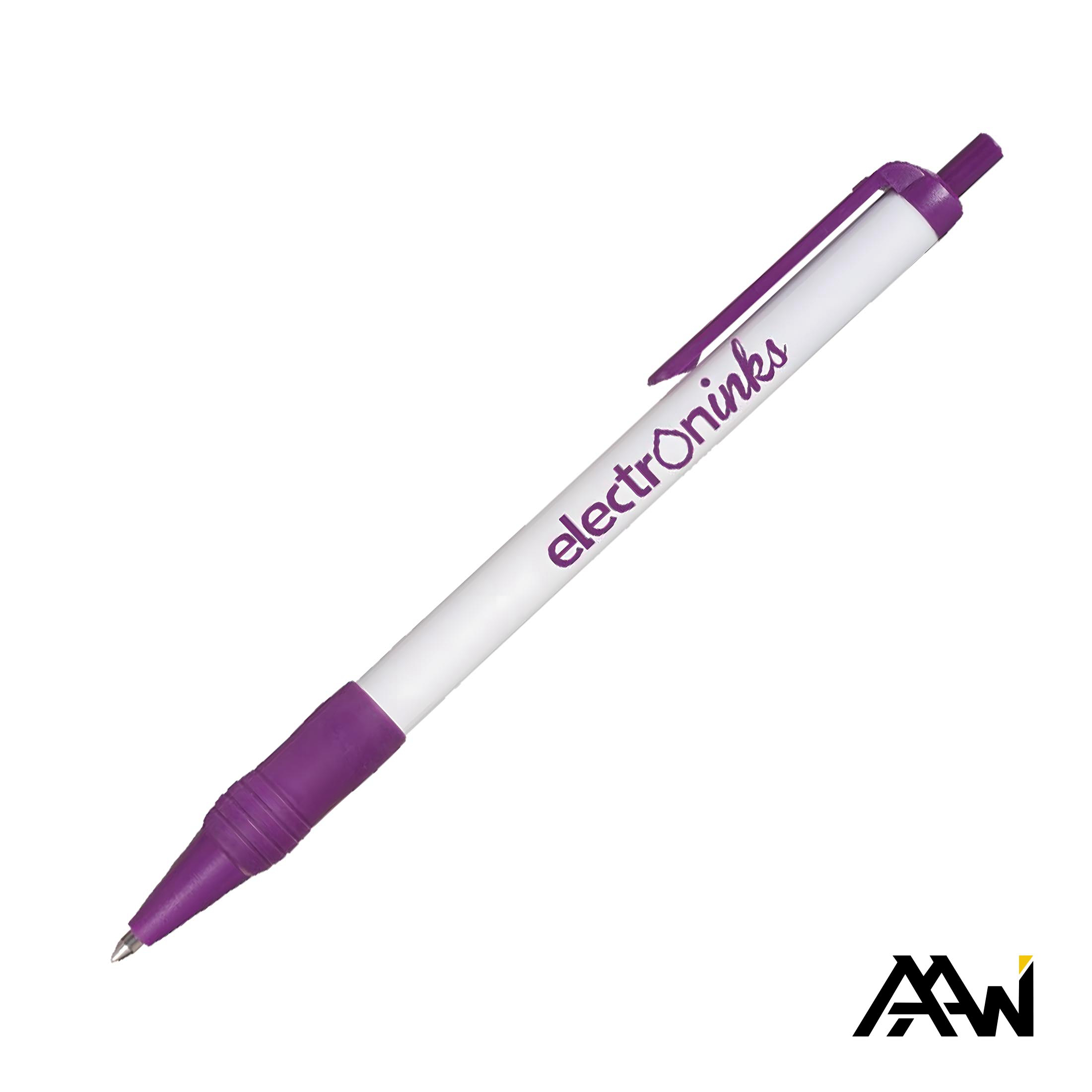 1 Color, 1 Location Imprint, White / Purple